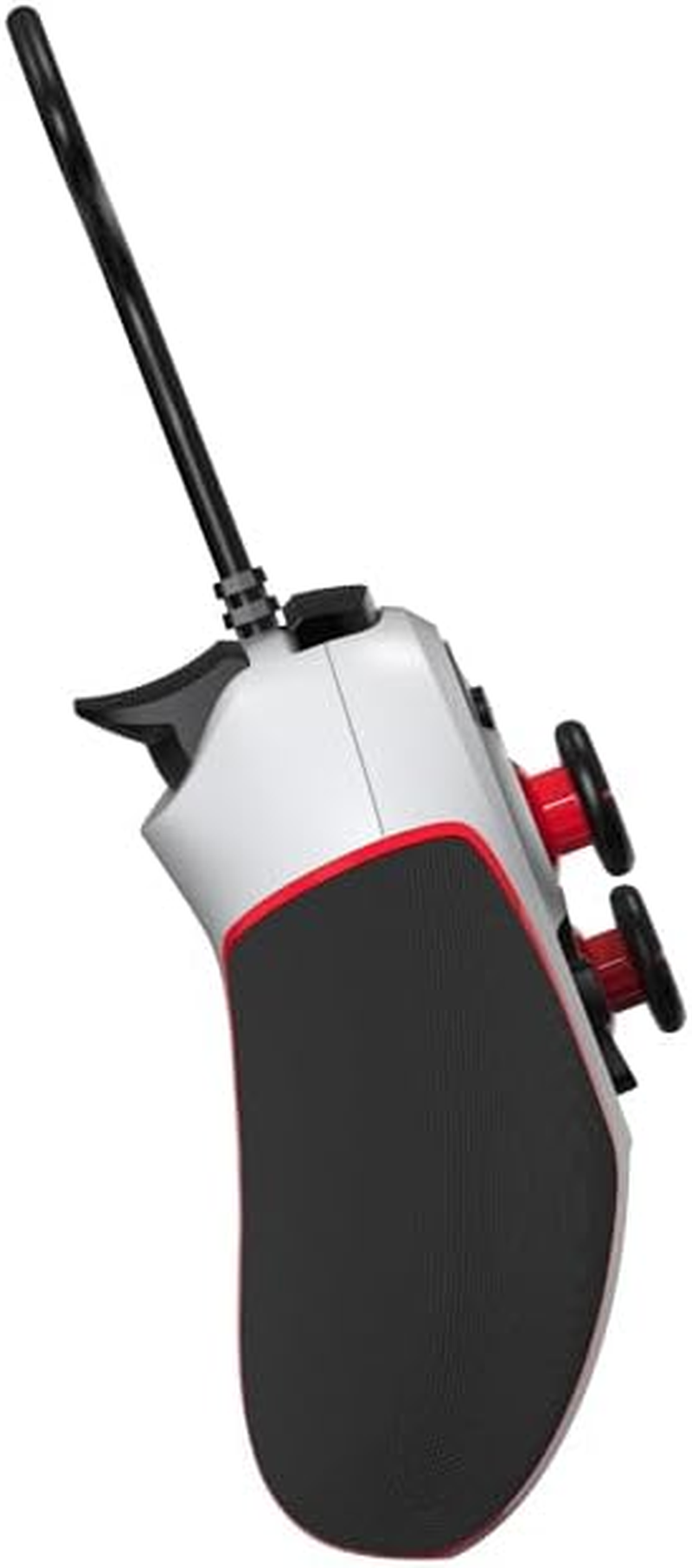 Multiplatform Gaming Controller for Pc/Switch, Wired USB with Turbo Function, Programmable Buttons, Vibration Feedback (White Red Black) image number 2