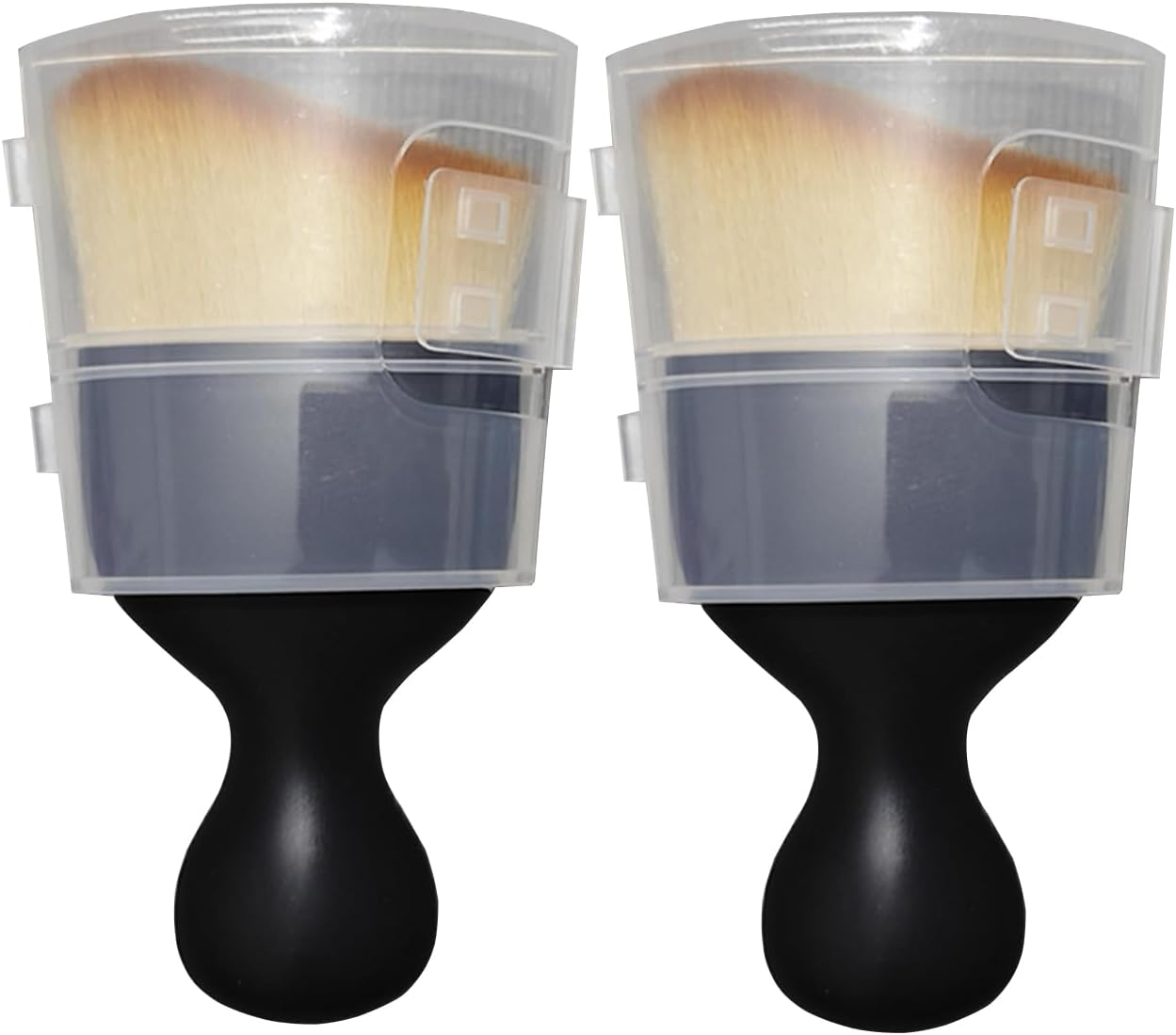 2PCS Car Detailing Brush Car Cleaning Brush Interior, Soft Bristle Dusting Brush Car Interior Cleaning Tool Car Dash Duster Brush for Dashboard, Leather, Air Vents, Computer, Keyboard