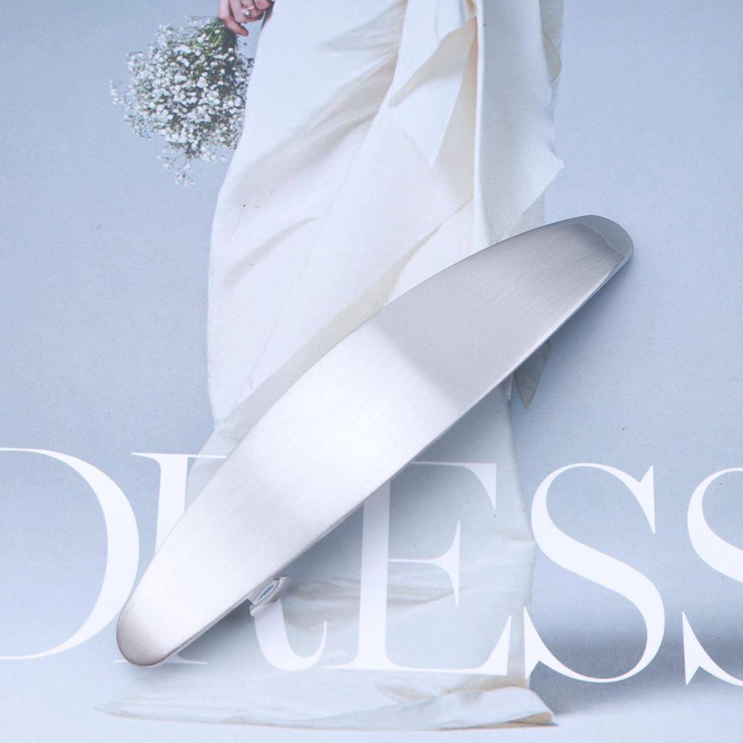 Wendalern Snap Hair Pin Clip Silver Bun Hair Clip Metal Hair Holder Clips Minimalist Hair Clips Decorative Hair Accessories for Women and Girls - Gold image number 2