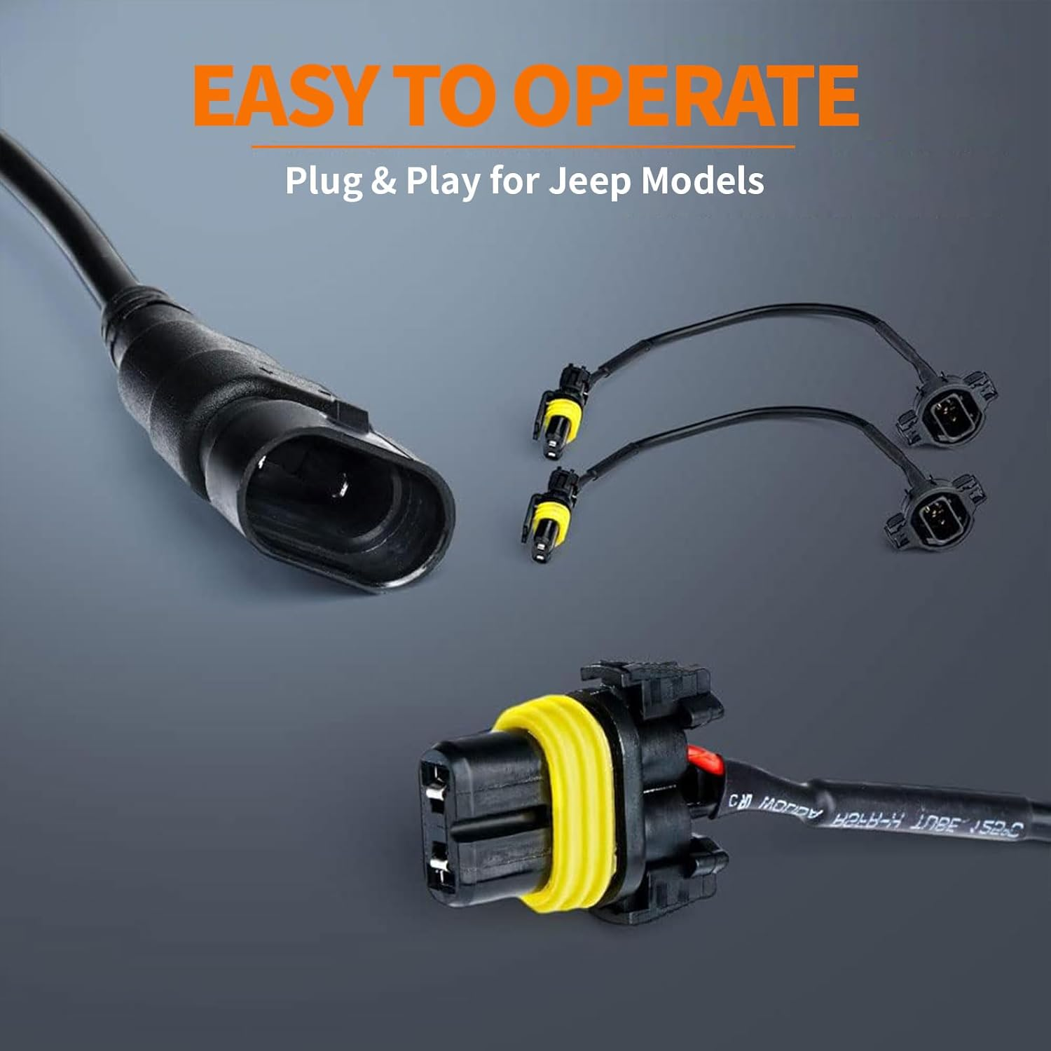 4 Inch Dual-Color Halo Fog Lights for Wrangler JK & Gladiator &ndash; Bright, Waterproof, Easy to Install &ndash; Ideal for Offroad and Daily Driving image number 4