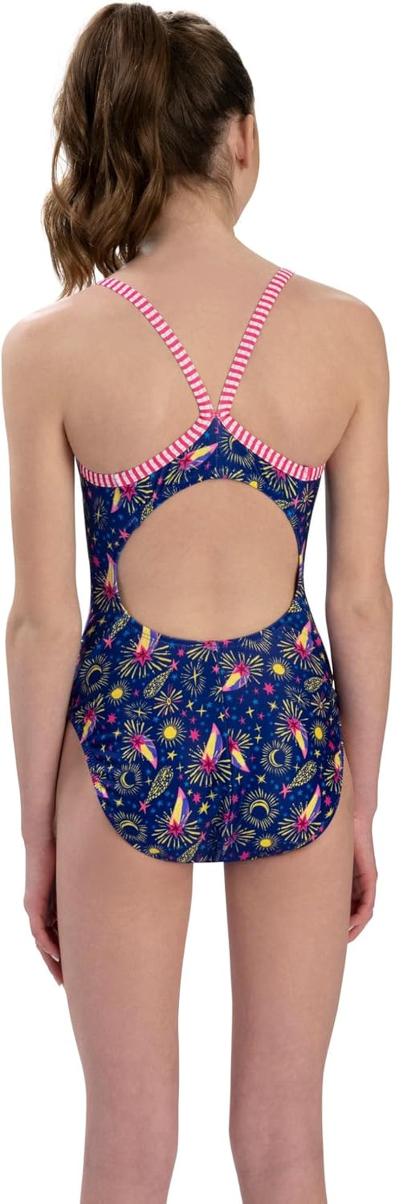 Dolfin Uglies Women'S One Piece Swimsuit - Athletic V-Back Training Swimsuit image number 6