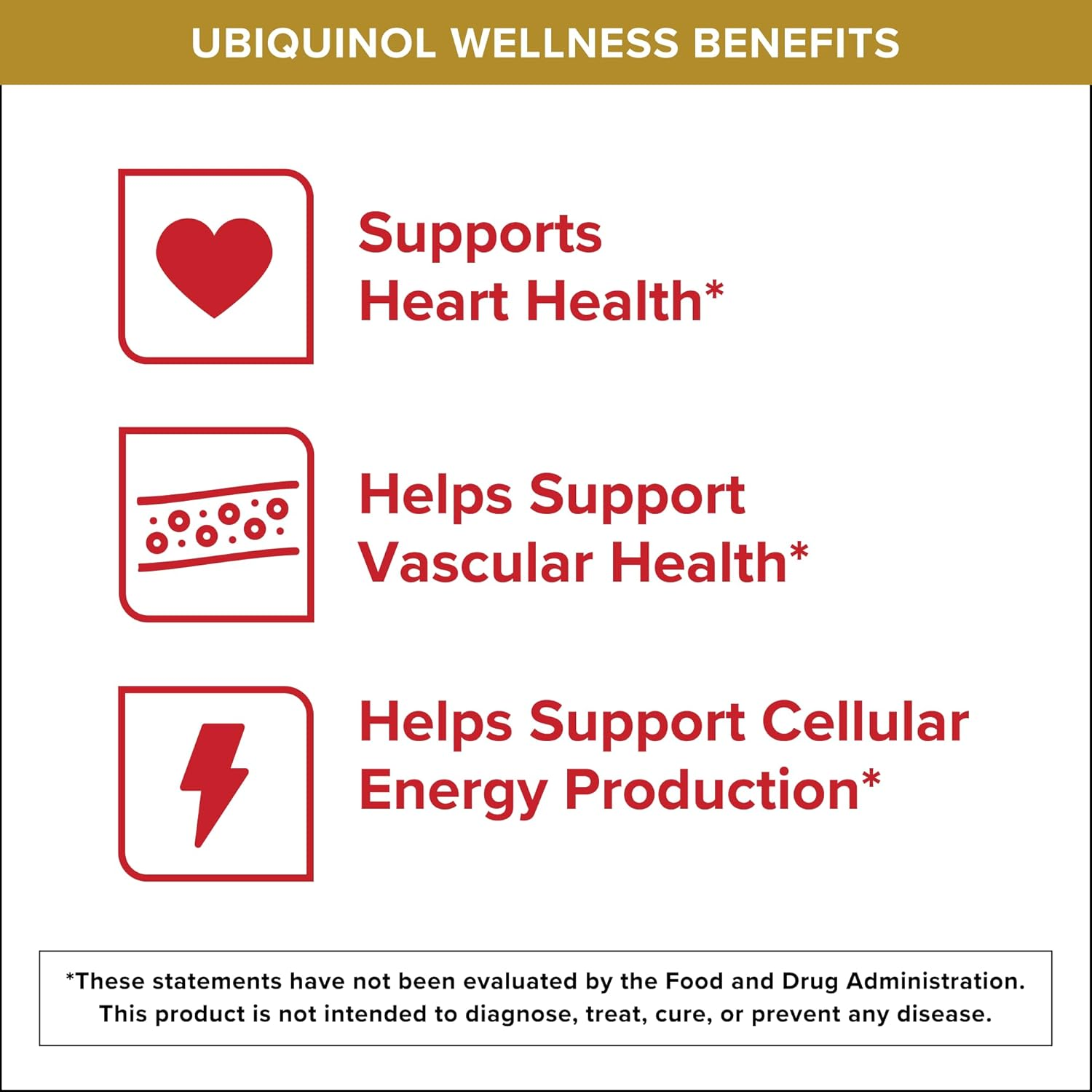 Qunol 200Mg Ubiquinol, Powerful Antioxidant for Heart and Vascular Health, Essential for Energy Production, Natural Supplement Active Form of Coq10, 60 Count image number 5