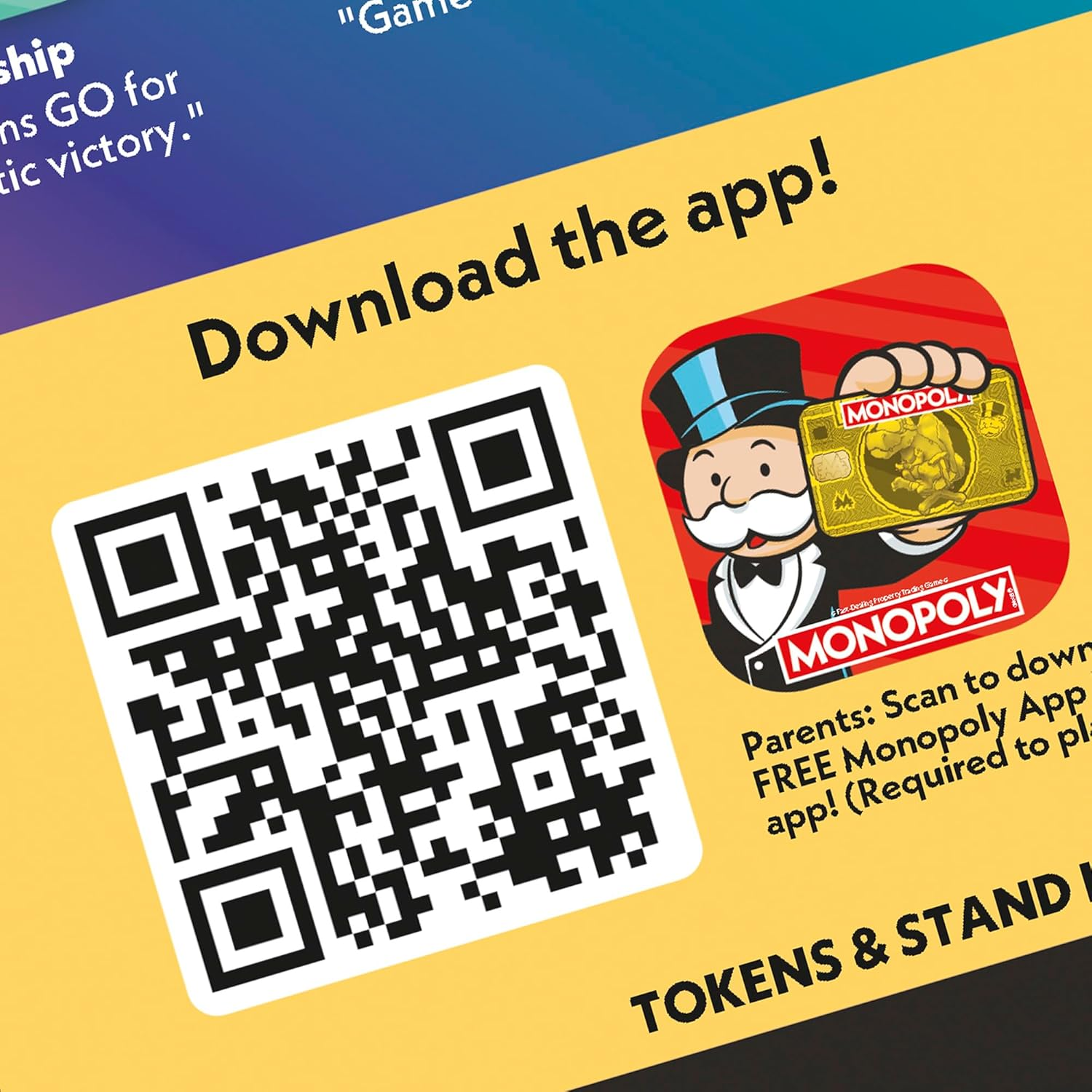 Monopoly App Banking Board Game | App-Enabled Monopoly Game | Links to Smart Devices | Ages 8+ | 2 to 6 Players | 45 Mins. | Family Games for Kids image number 2