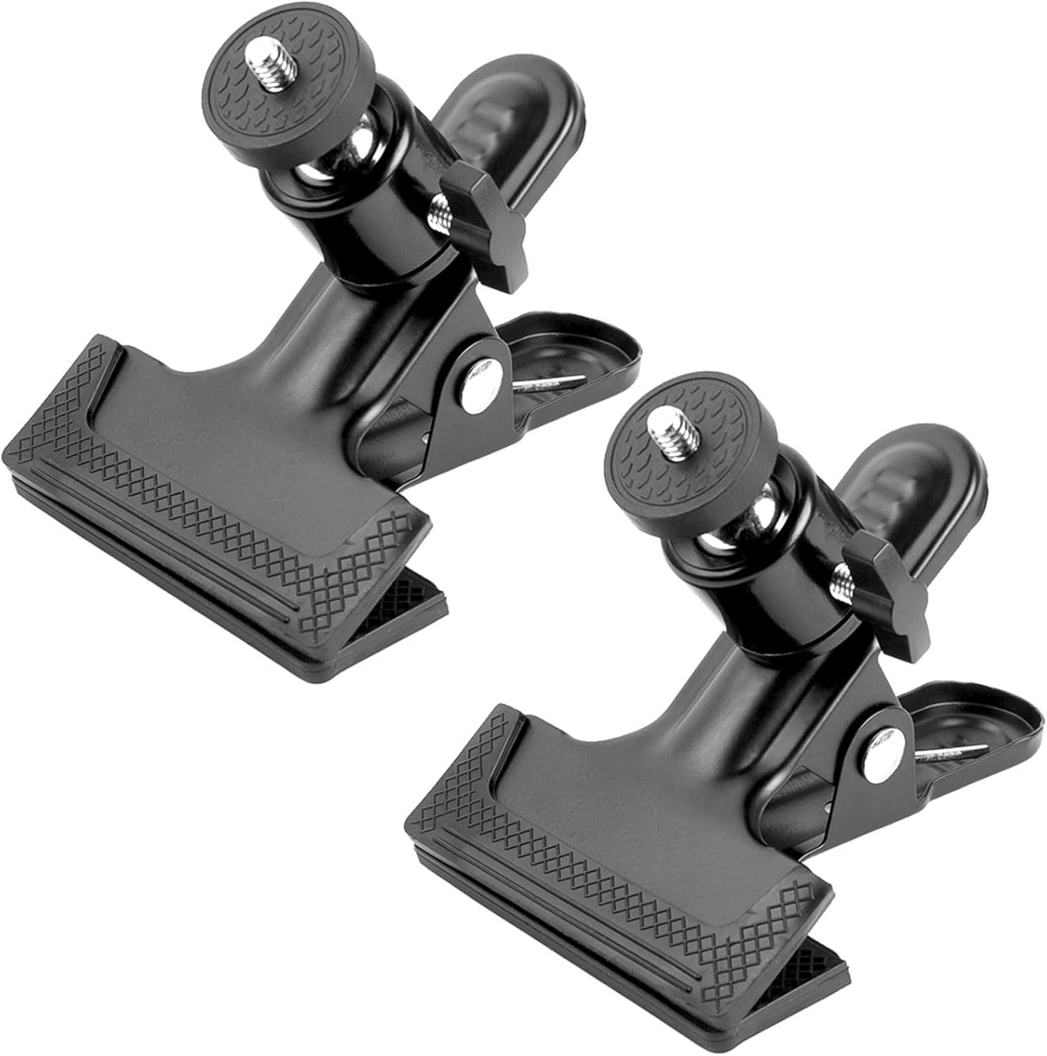 Hejo Clamp Holder, Quick Couplings Plates, Hejo Clamp Holder, Metal Tripod Clamp, 360 Degree Camera Flash Holder, Camera Flash Mount Set, Multifunctional Tripod Clamp, Clamp Tripod Flash Rail, 2 image number 1