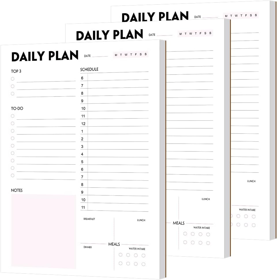 Nokingo to Do List Notepad - 5.5"X8.2", 50 Sheets, to Do Notebook with Check List Organizing, Tear Off, Simple Script, College Ruled to Do Planner for Daily Task image number 6