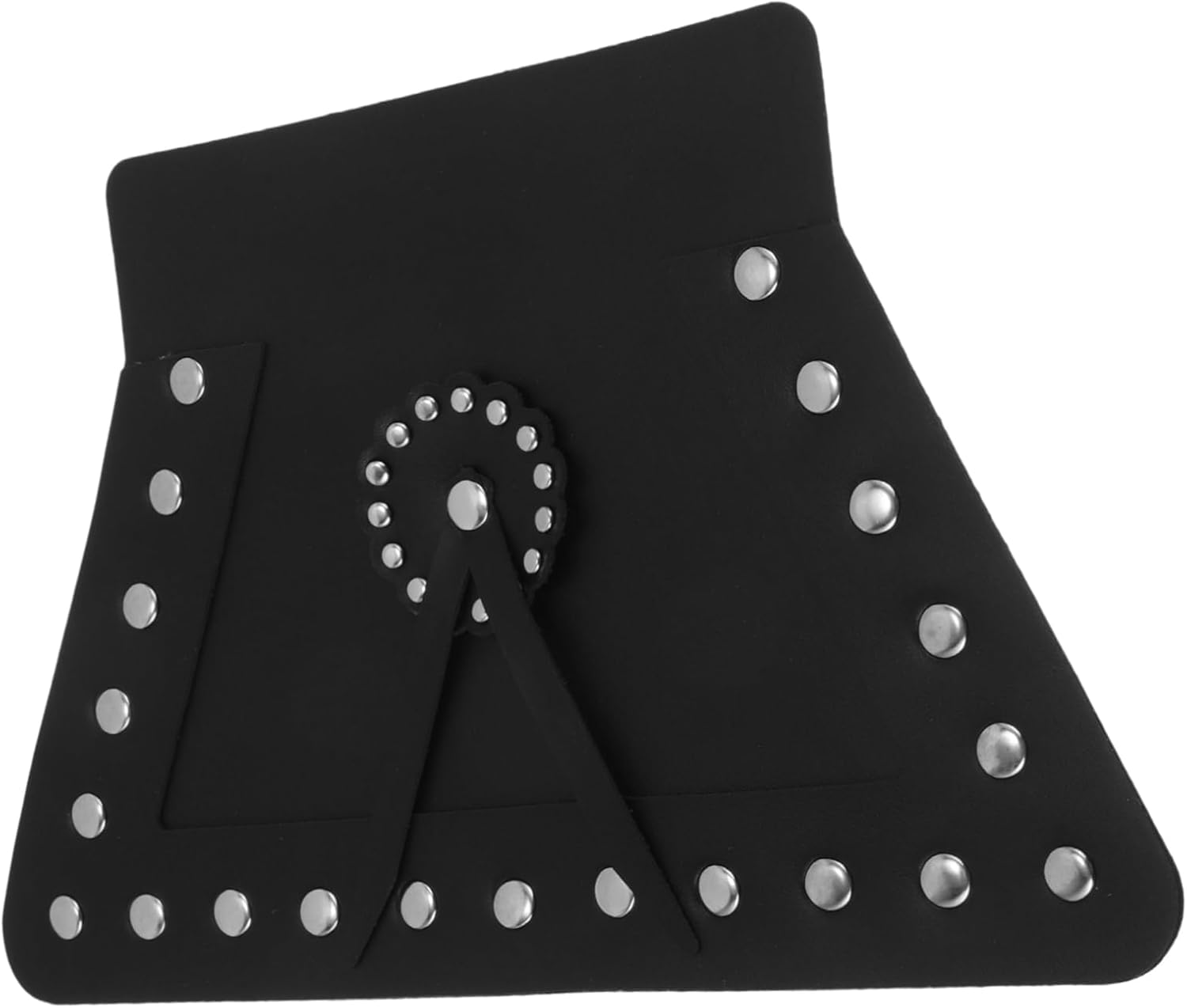 Mudguard Cover Rivet Accents Decorative Mud Flap for Motorcycles Faux Material Compatible Glide Series image number 4