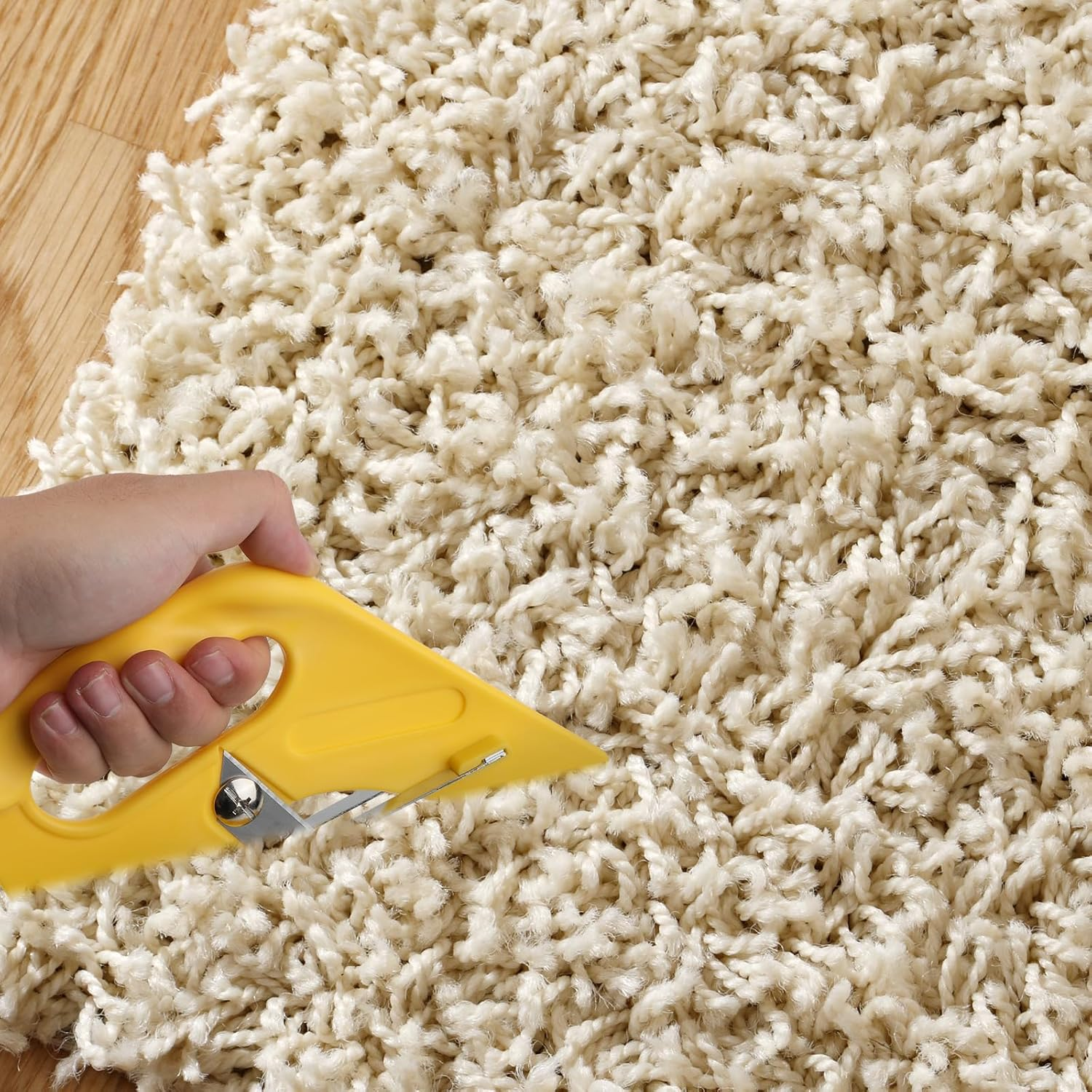 Carpet Cutter, High Performance Scissors Carpet Cutter Professional Multi-Purpose Scissors Carpet Knife Cutting Tool for Carpet, Wallpaper, Cardboard, Leather image number 3