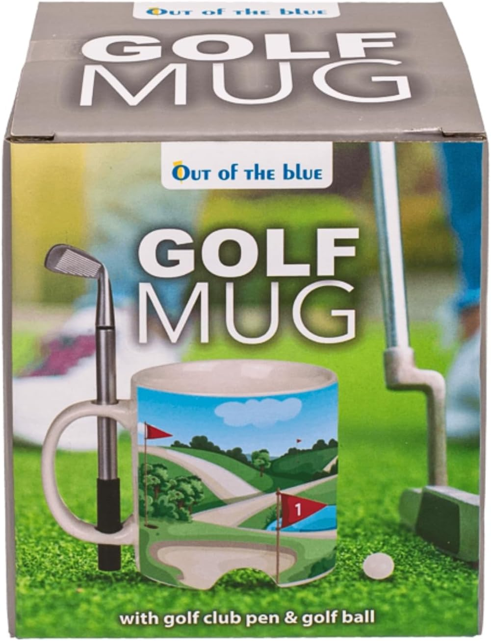 Out of the Blue Golf Course Mug with Golf Club Pen and Golf Ball image number 6
