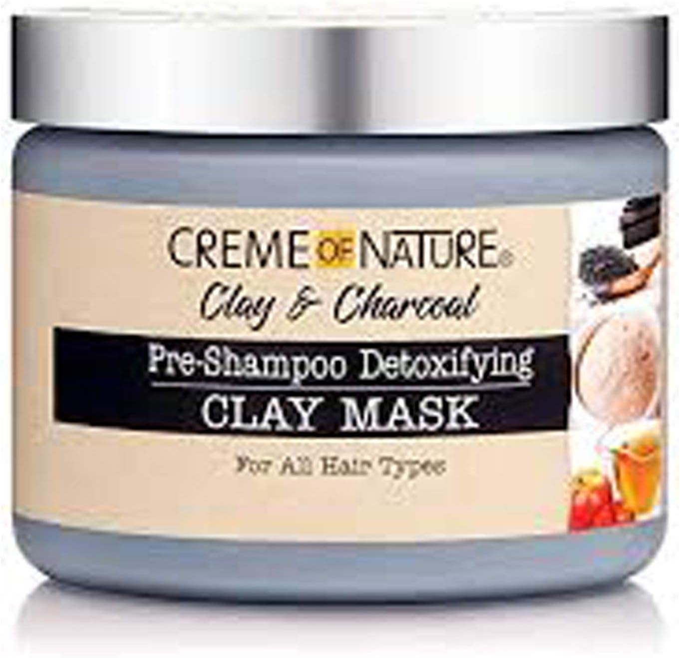 Creme of Nature Clay & Charcoal Soften & Moisture Replenish Shampoo 355Ml image number 1