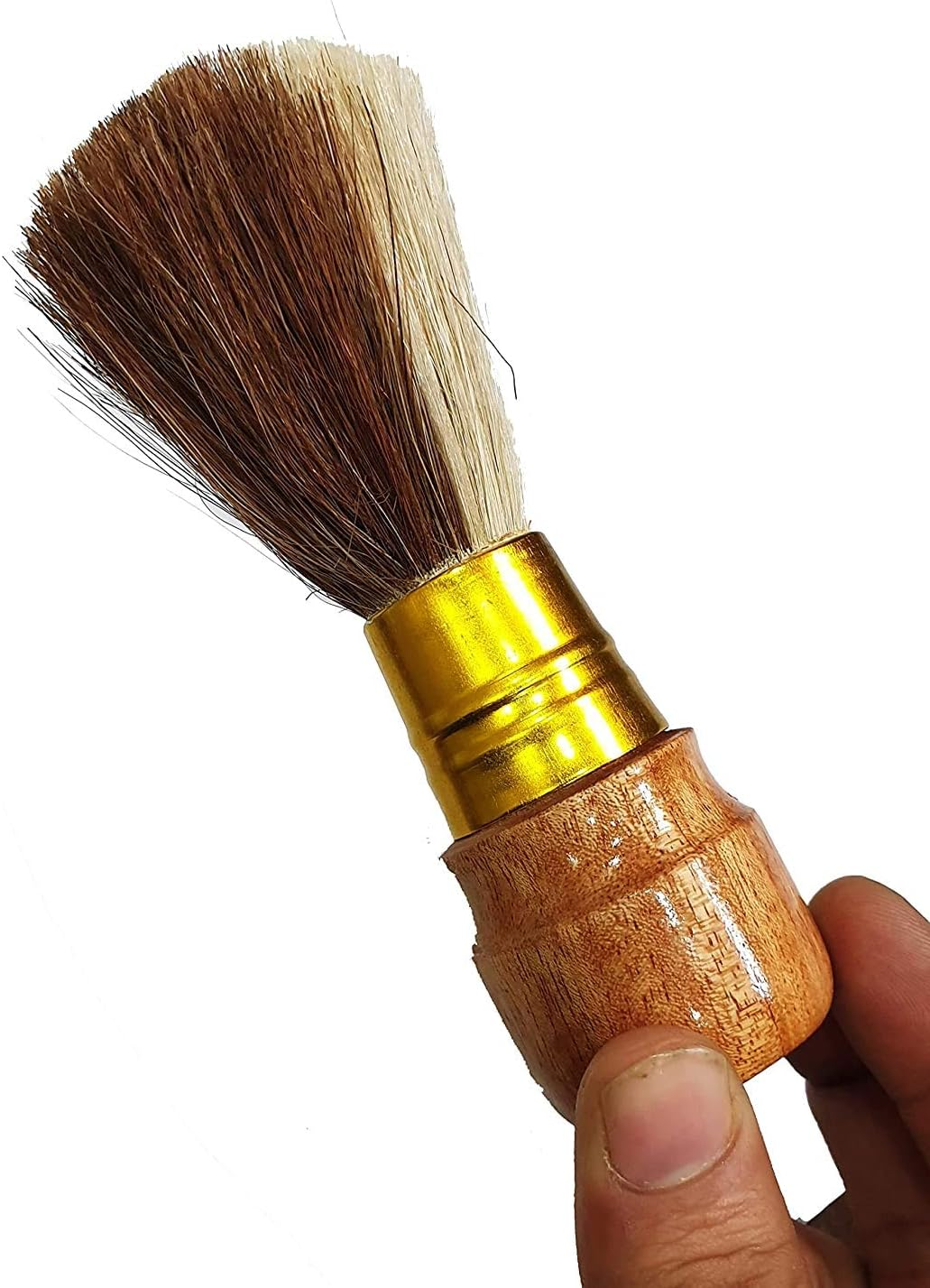 CHEM-AB ENTEREPIRSE Wooden Shaving Brush for Men Multicolor (Pack of 1) image number 2