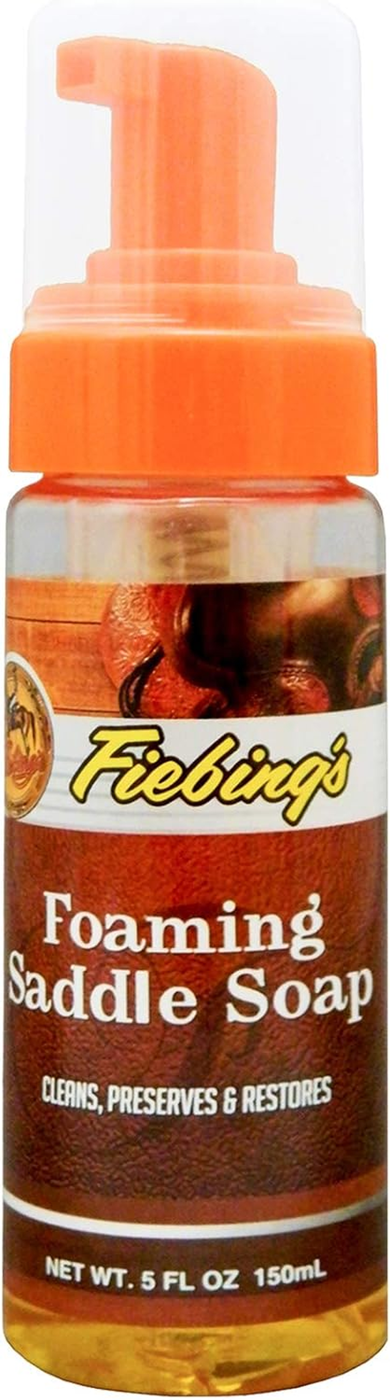 Fiebing'S Foaming Liquid Saddle Soap Softness Restores Leather Colour 150Ml