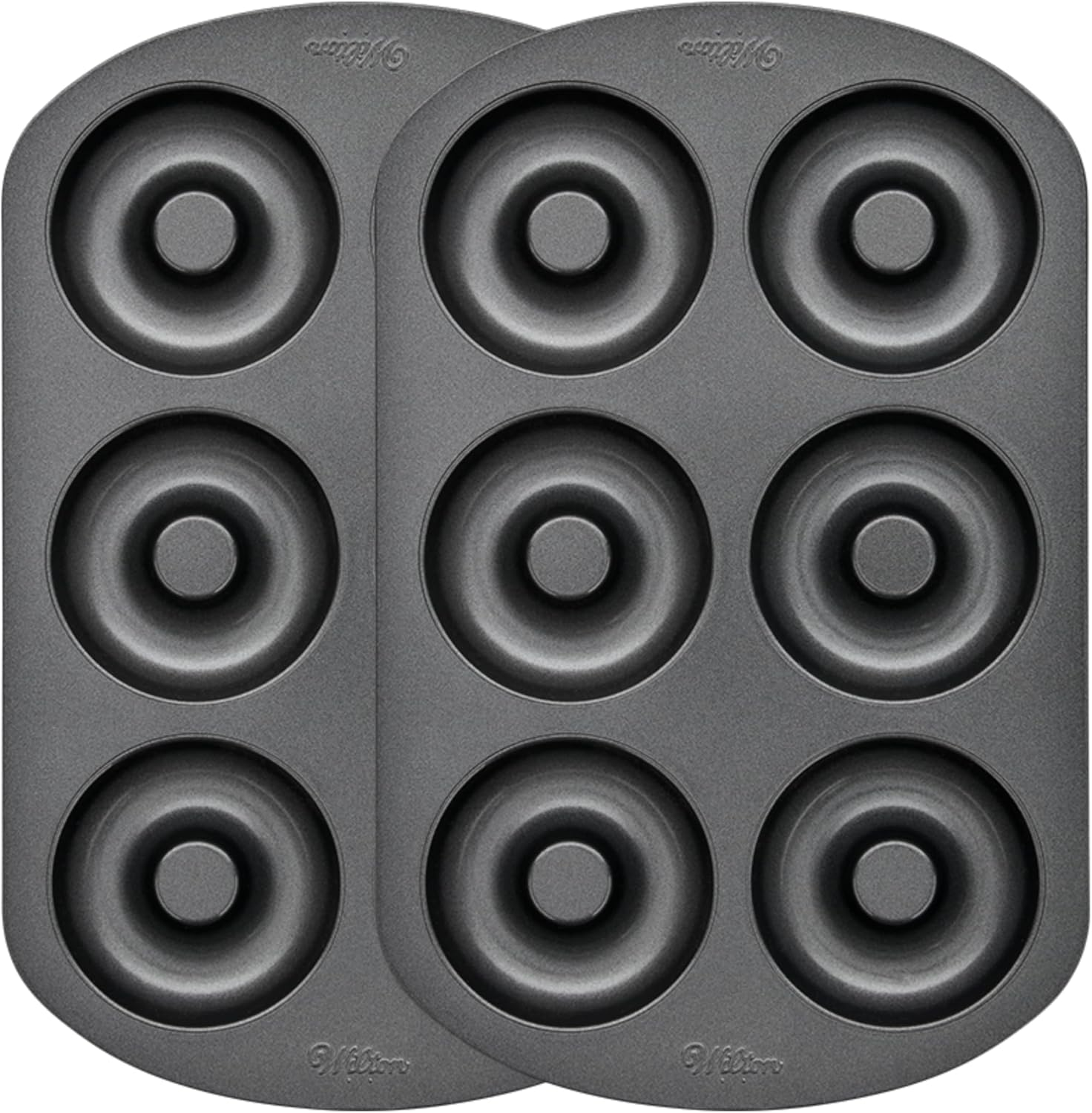 Wilton 2105-1620 6 Cavity Nonstick Donut Pans (2 Pack) image number 3