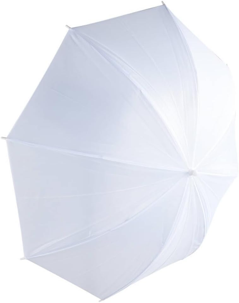Oimzzr 50Cm/ 20Inch Photography Light Reflector Umbrella White Soft Studio Umbrella for Photography Lighting Umbrella Diffuser Accessory image number 1