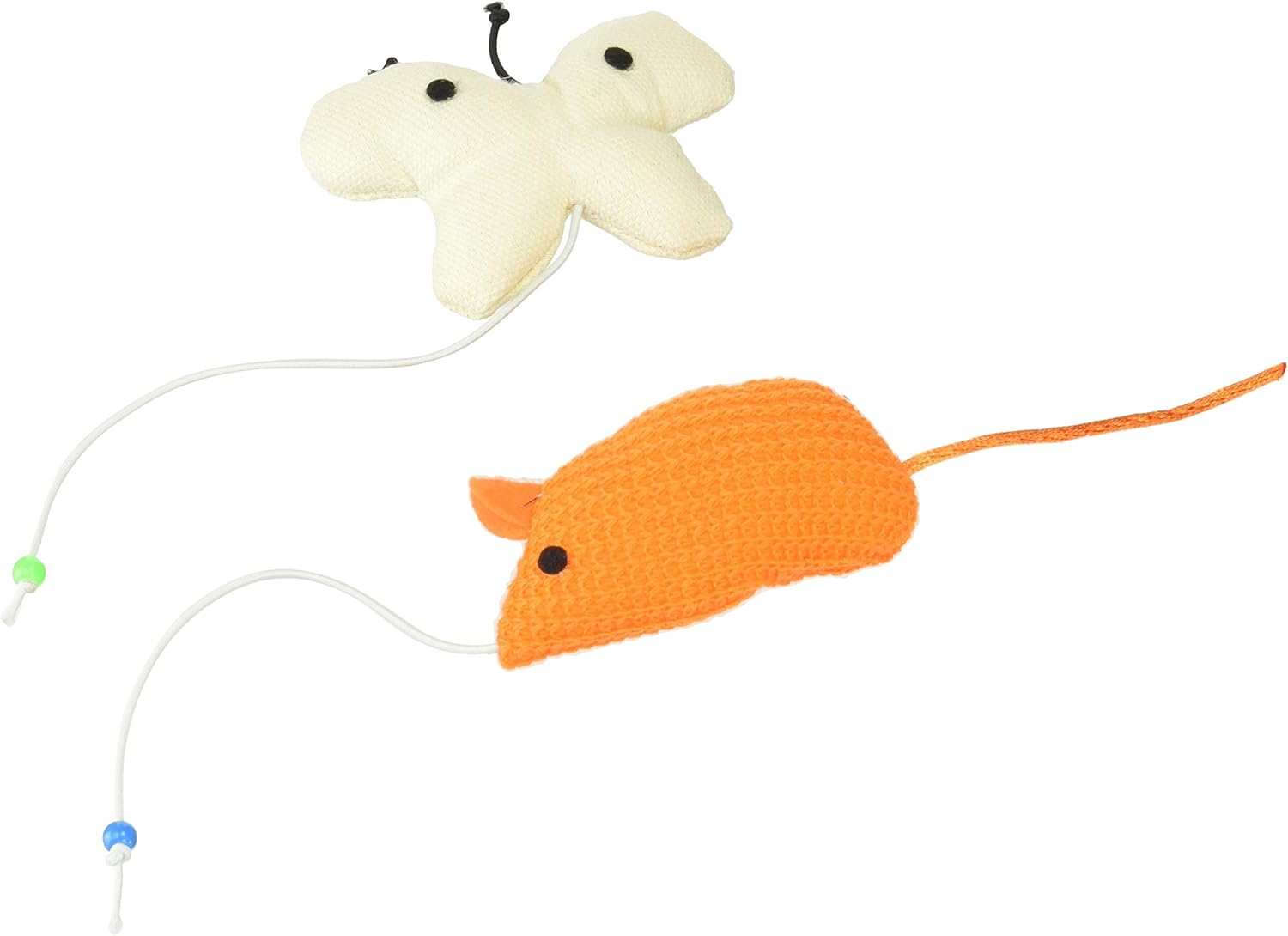 Pet Friend Cat Toys Fishing Toys Replacement Toys Set of 2 D image number 2