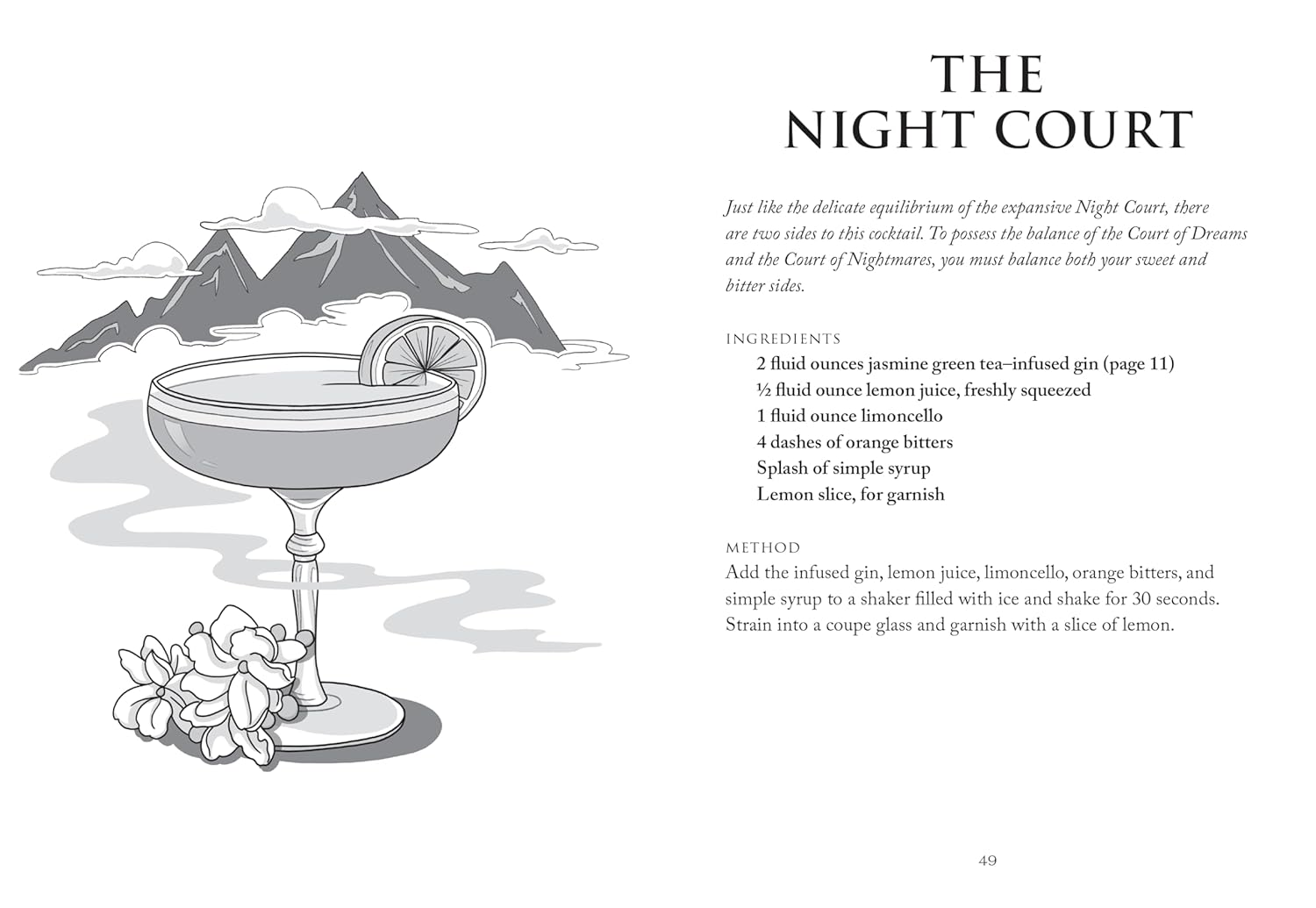 The Unofficial a Court of Thorns and Roses Cocktail Book: Mixology Inspired by a Court of Thorns and Roses