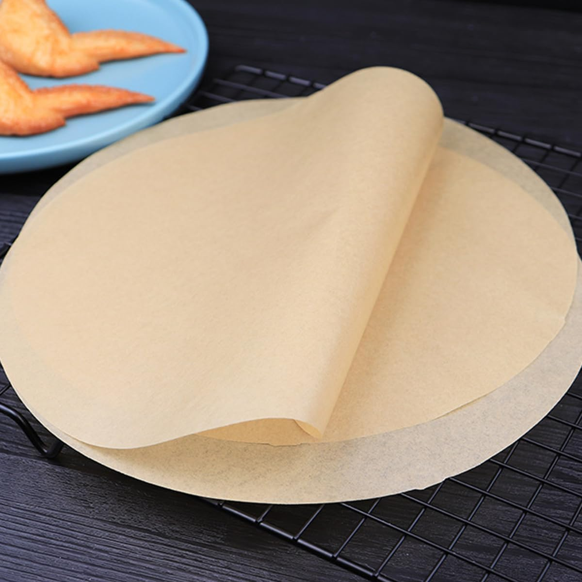 150 Sheets round Baking Parchment Paper, 6, 8, 10 Inch Parchment Paper for Cake Pan Liners,Non-Stick Precut Parchment Paper for Cookies Steamer Grilling Pizza Pan Springform Pan Baking Steaming Bread image number 4
