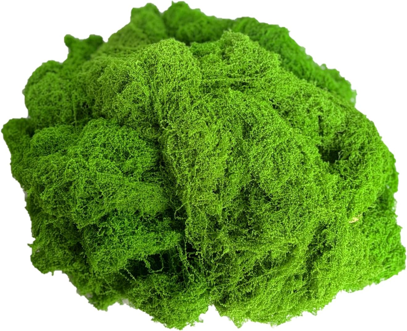 500G Artificial Moss Soft Breathable Fake Moss for Indoor Plants Natural Green Eco-Friendly Faux Moss for Planters Musgo Artificial Para Macetas Decorative Garden Landscaping Supplies image number 3
