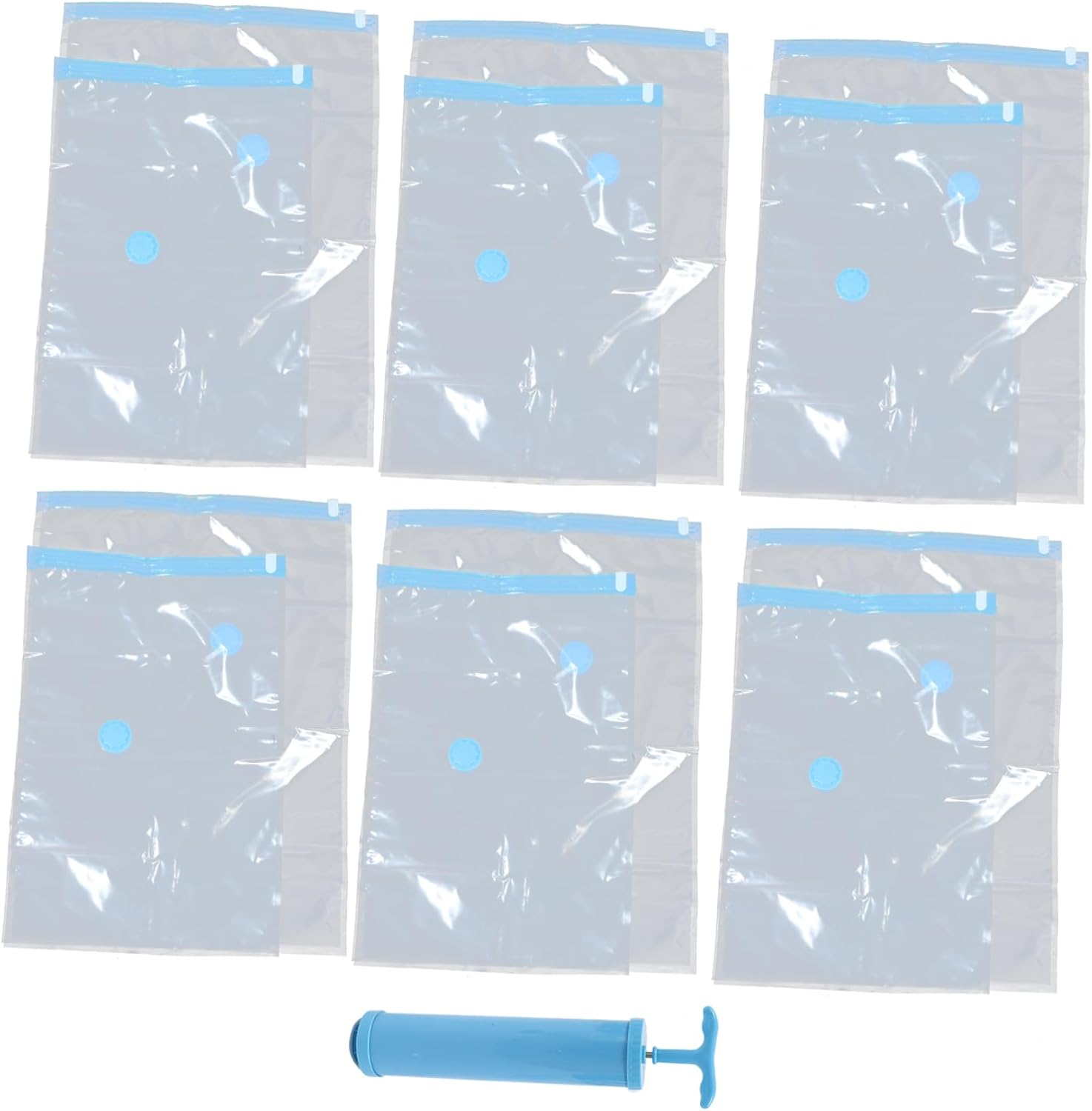 VILLFUL Garment Bags for Travel of Vacuum Storage Bags Space Saving Easy to Use image number 5