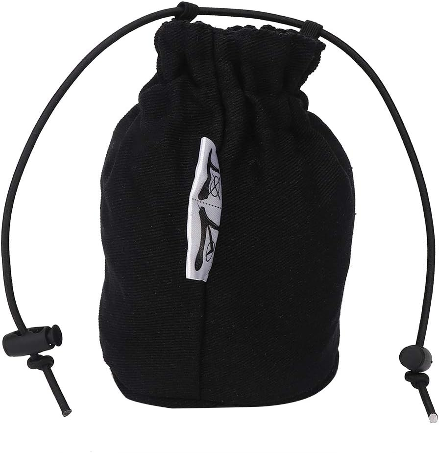 TOUISEDGI Hair Dryer Diffuser Wind Cover for Short Long Hair Drying Accessories Black Nylon image number 5