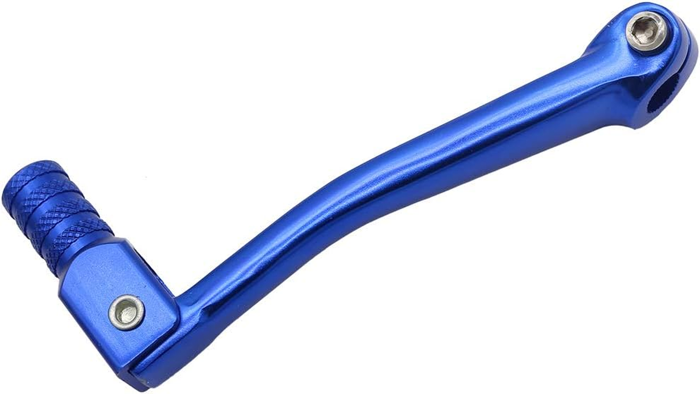 JINGKE CNC Aluminum 2 Folding Gear Shifter Shift Lever for Honda XR50 CRF50 XR CRF 50Cc 70Cc 90Cc 110Cc 125Cc Dirt Pit Bike (Blue) image number 3