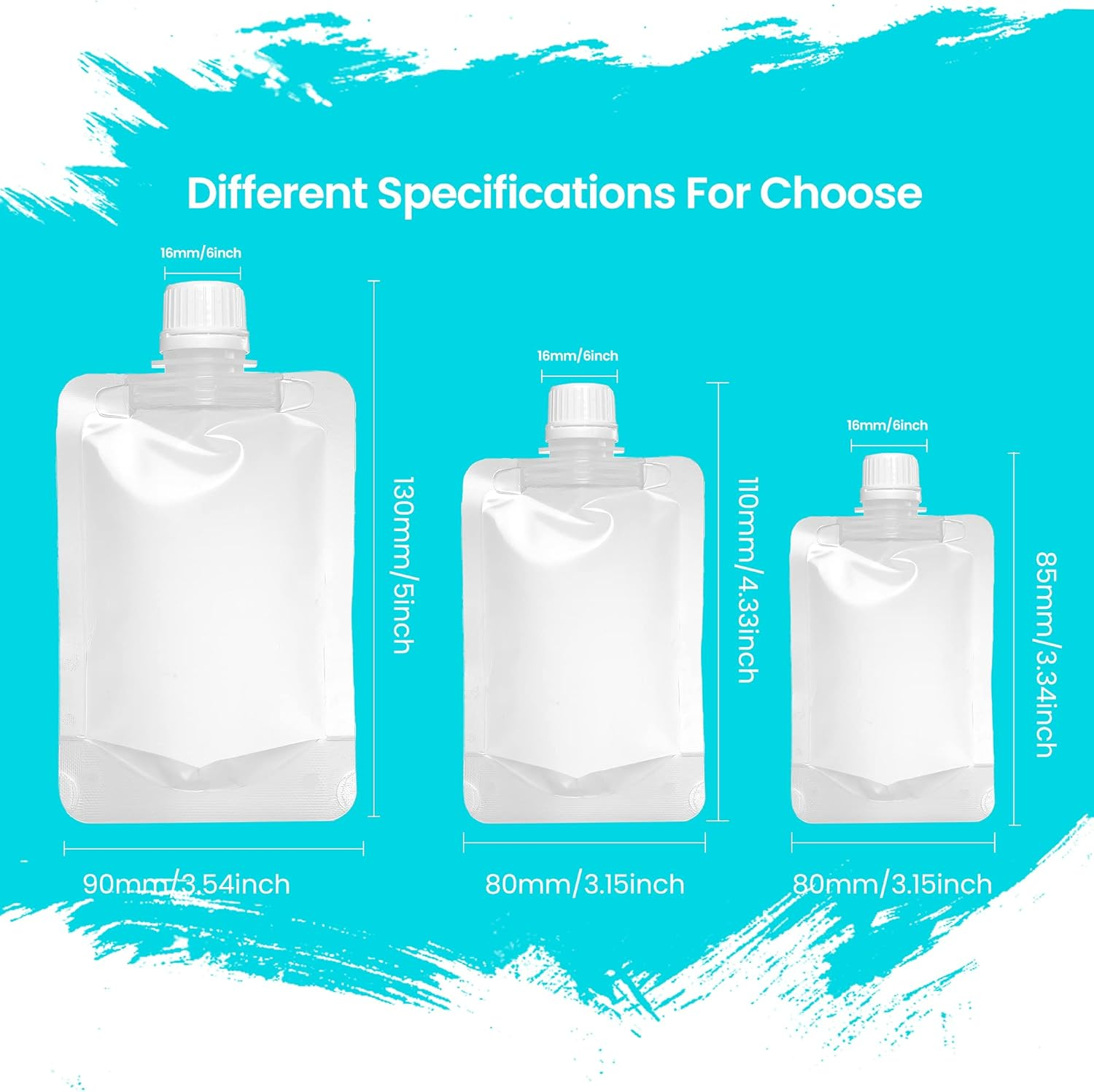 YASUOA Travel Bottles for Toiletries Containers with Labels TSA Approved Essentials Shampoo Leak Proof Refillable for Lotion Cream Cosmetic Creams Shower Gel Liquids Women (12PCS) image number 5