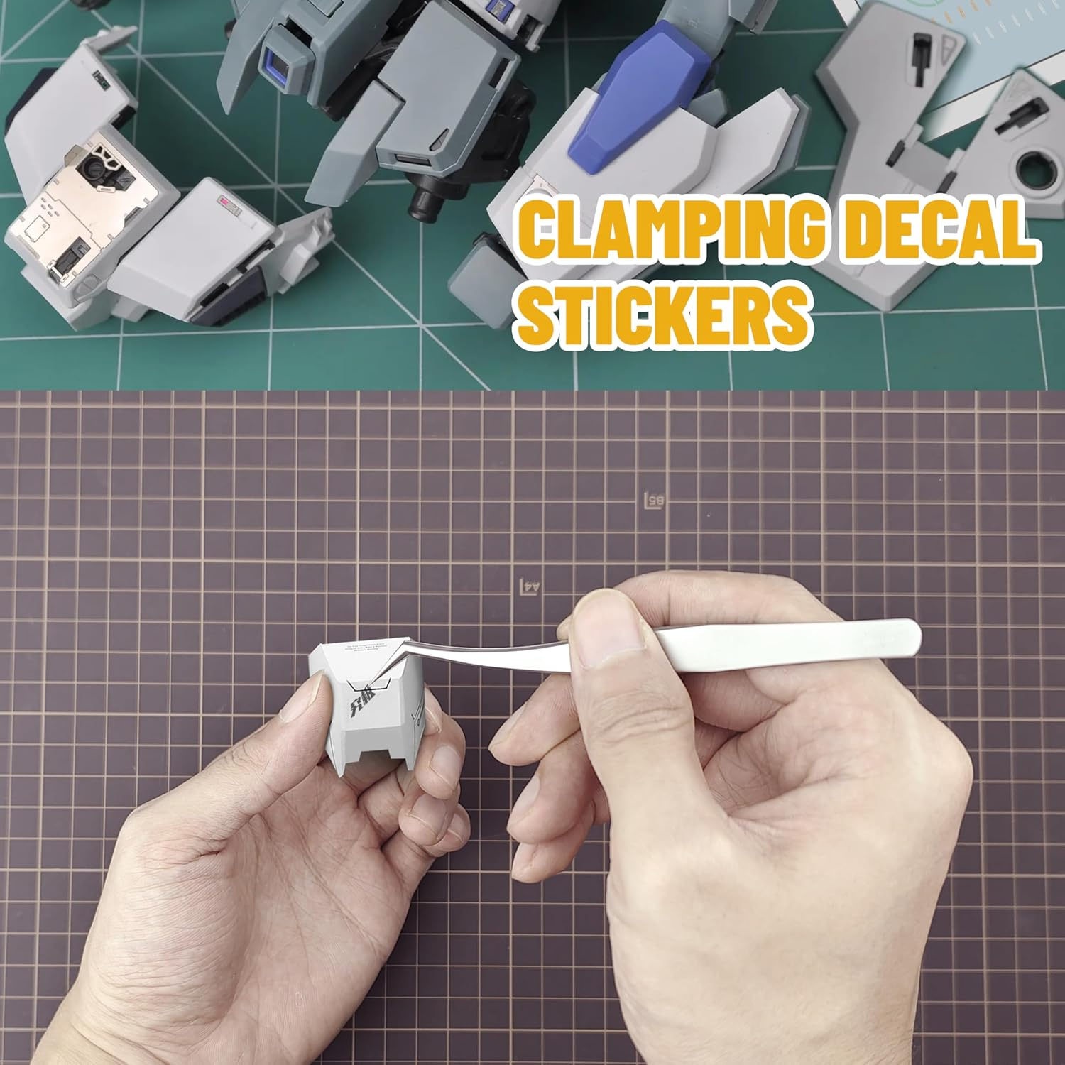 Precision Tweezers Set, Upgraded Anti-Static Stainless Steel of Tweezers image number 1