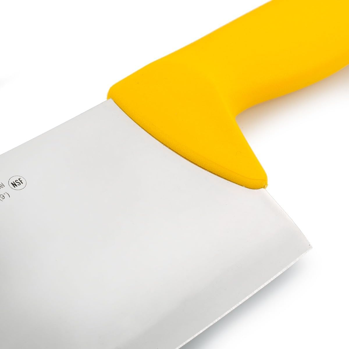 Arcos Cleaver Knife 9 Inch Nitrum Stainless Steel and 240 Mm Blade. Professional Butcher Knife. Ergonomic Polypropylene Handle. Series 2900. Color Yellow image number 2