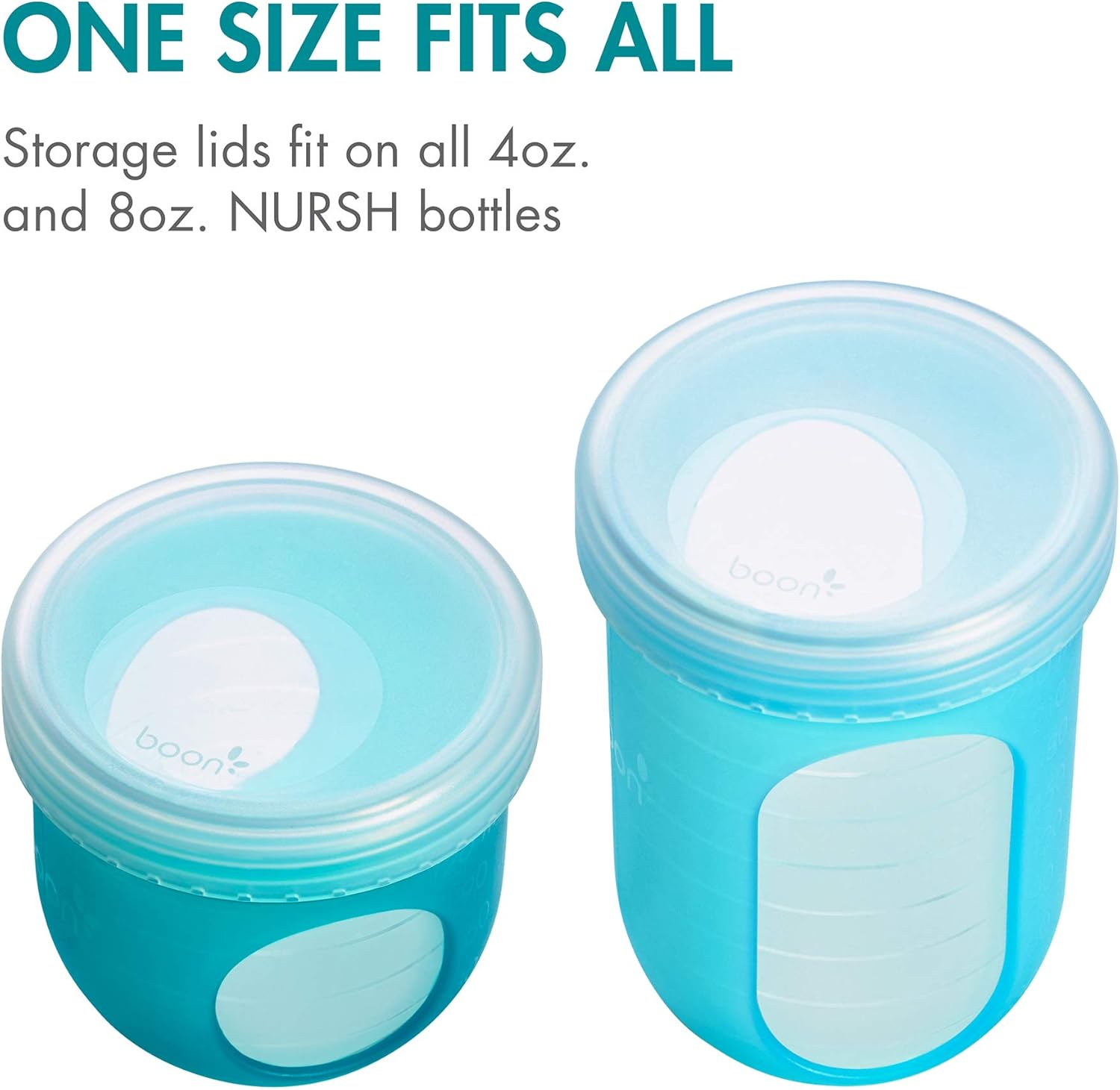 Boon NURSH Milk Storage Lids (Pack of 3) image number 1