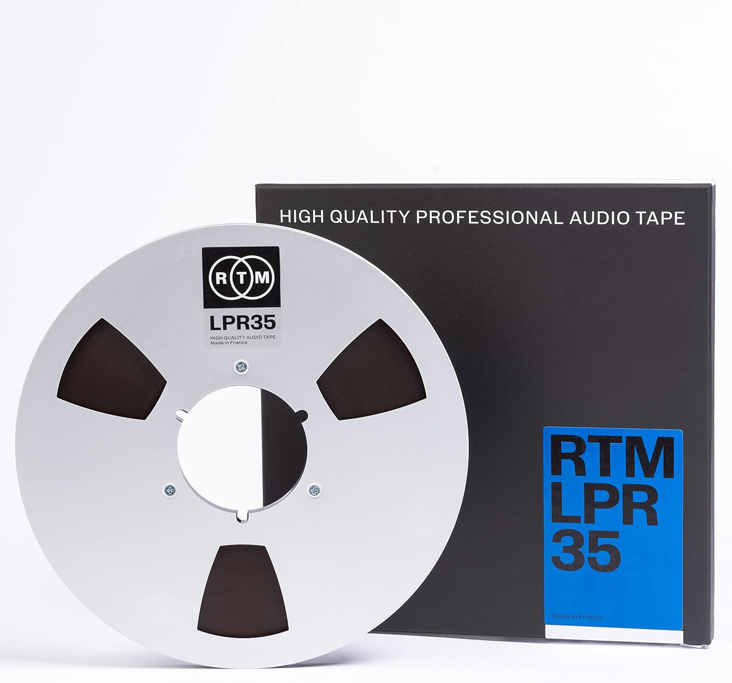 RTM Long Play Recording LPR 35 &frac14; Inch - Reel to Reel Magnetic Tape for Audio Recording - 1800 Ft Trident Plastic Reel - 7 Inch Diameter image number 5