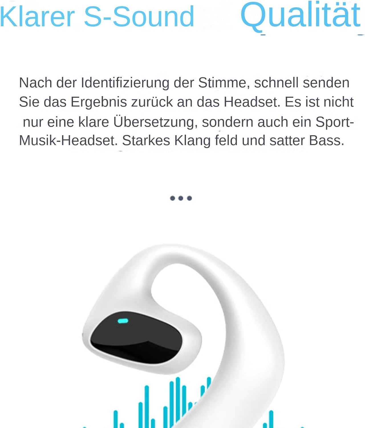 Translators Earphones | 144 Languages & Two-Way Translators | 144 Languages & Two-Way Translator, Comfortable and Practical Translation Ear for Learning for High Accuracy image number 1