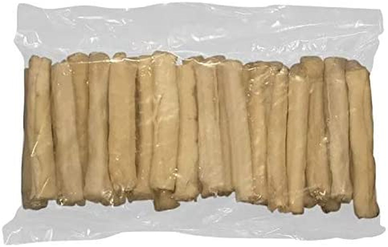 Showmaster Retrievers Plain Rolls Rawhide Dog Treats, 30 Count Small