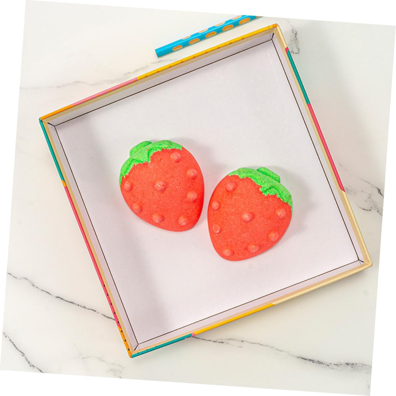 KOMBIUDA 4Pcs Bathing Bath Salt Bomb Bath Ball Portable Boys and Girls Showering image number 2