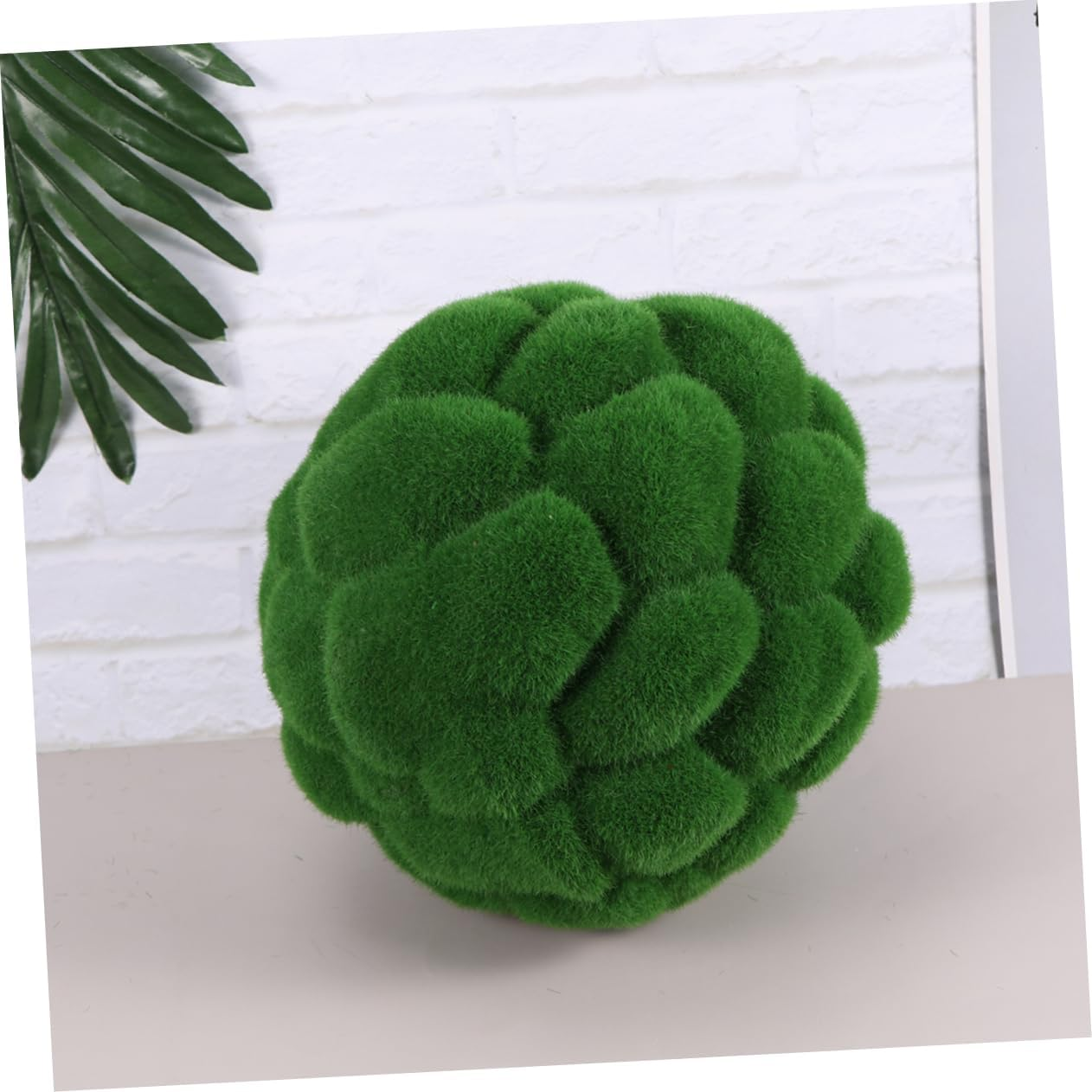 Artificial Balls Moss Ball Adornment for Wedding Home Office Small Garden Decor image number 3
