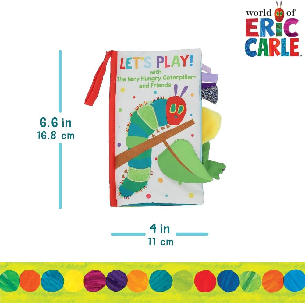 The World of Eric Carle the Very Hungry Caterpillar Let'S Play Deluxe Soft Book Toy image number 1