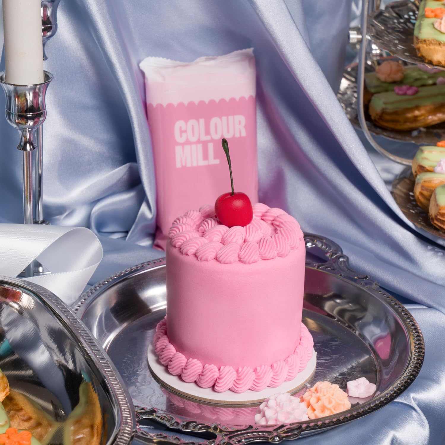 Colour Mill Decorators Dough Premium Ready to Roll Fondant Baby Pink 250G image number 3