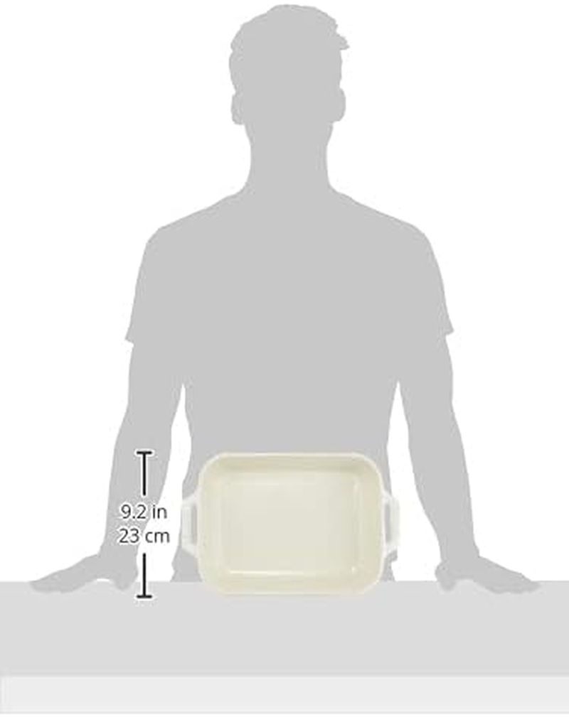 Staub Dish 40508-165 Rectangular Dish 5.5 X 4.3 X 6.3 Inches (14 X 11/20 X 16/27 X 20 Cm), 3 Piece Set, Ivory Ceramic Set, Au Gratin Dish, Oven, Microwave Safe image number 1