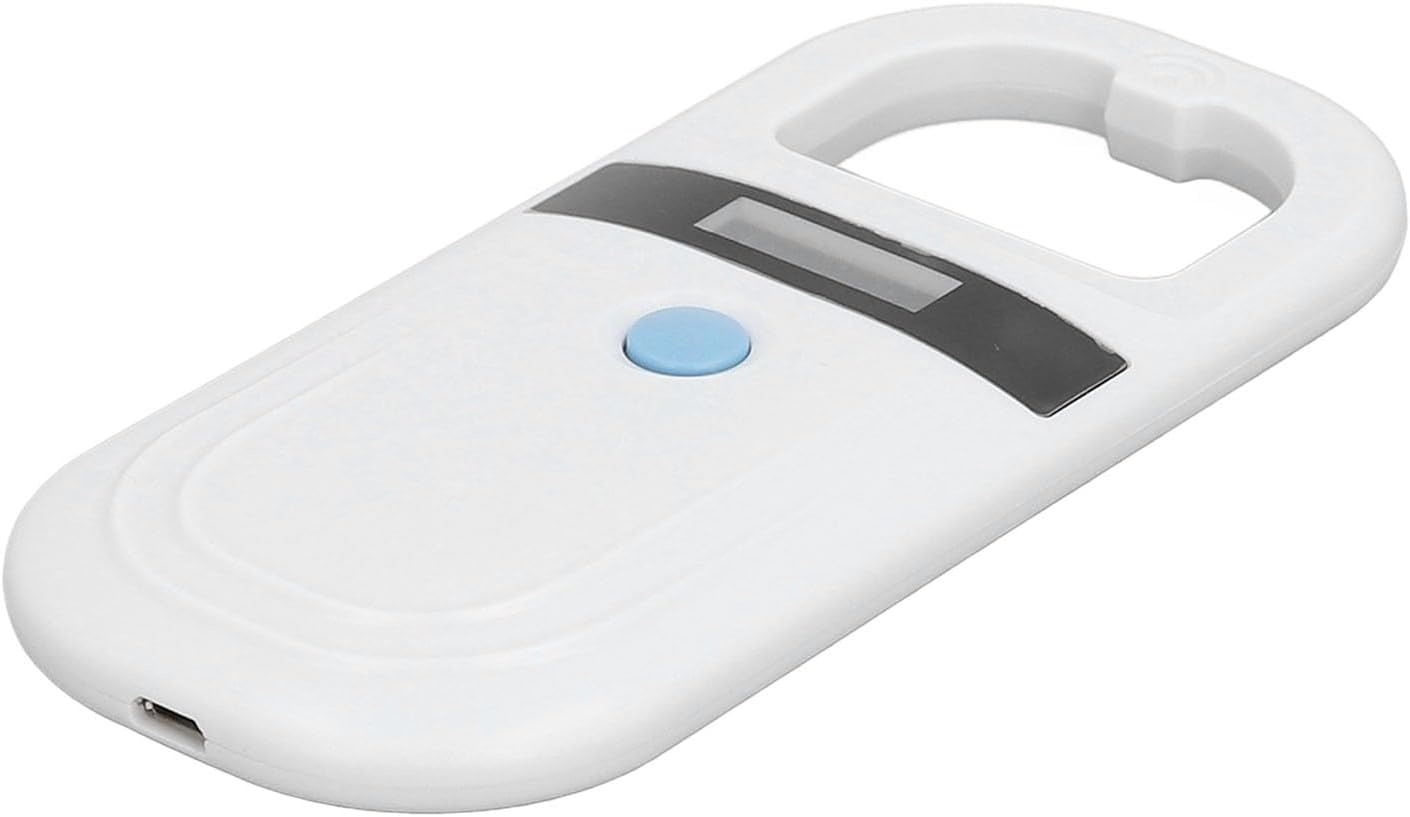 Pet Microchip Reader Scanner, Animal Tag Scanner with 128 Records Data Storage, 15Cm Range, ISO11784, FDX B, EMID Compatible image number 4