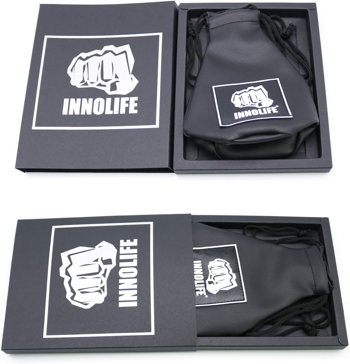 INNOLIFE Boxing Dodge Hide Speed Bag Leather Ball MMA Pendulum Training image number 3