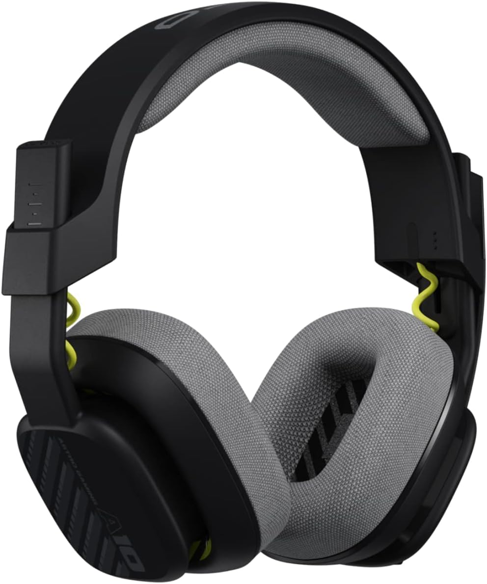 Astro A10 Gaming Headset Gen 2 Wired Headset - Over-Ear Gaming Headphones with Flip-To-Mute Microphone, 32 Mm Drivers, Playstation 5, Playstation 4, Nintendo Switch, PC, Mac - Black - Bulk Packaging image number 1