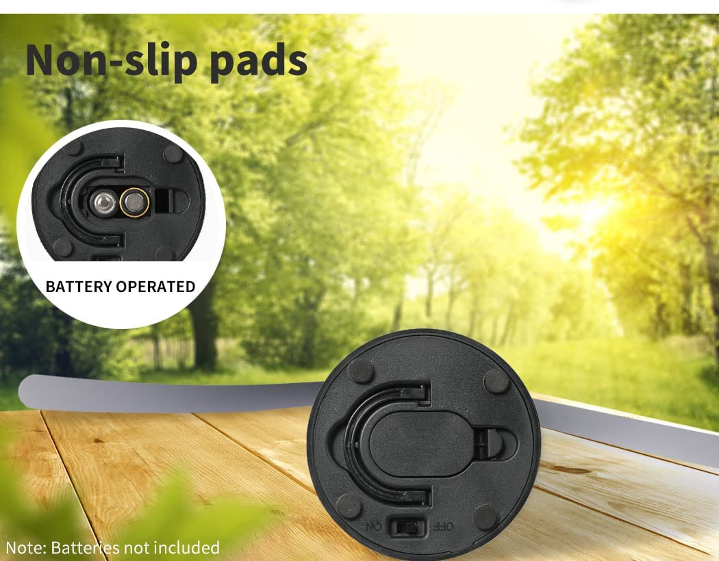 Lambu Fly Free Repellent Fan with Hook Trap Entertaining Chemical Hook Indoor Outdoor Home White,Camping BBQ Food Mosquito Fruit Fly Portable Repeller Fans Safe Insect Killer image number 6