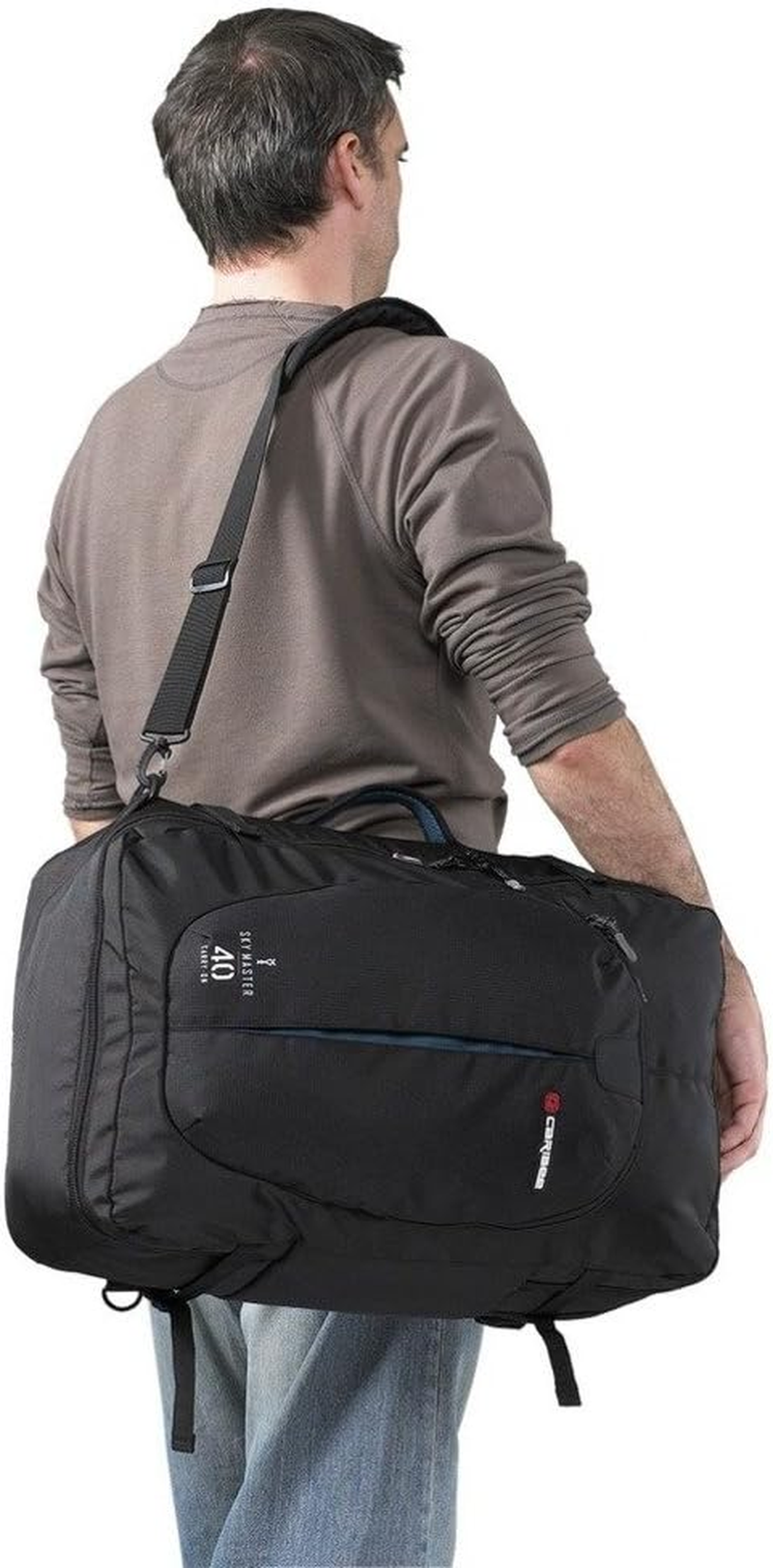 CARIBEE Sky Master 40 Carry-On (Black) image number 3