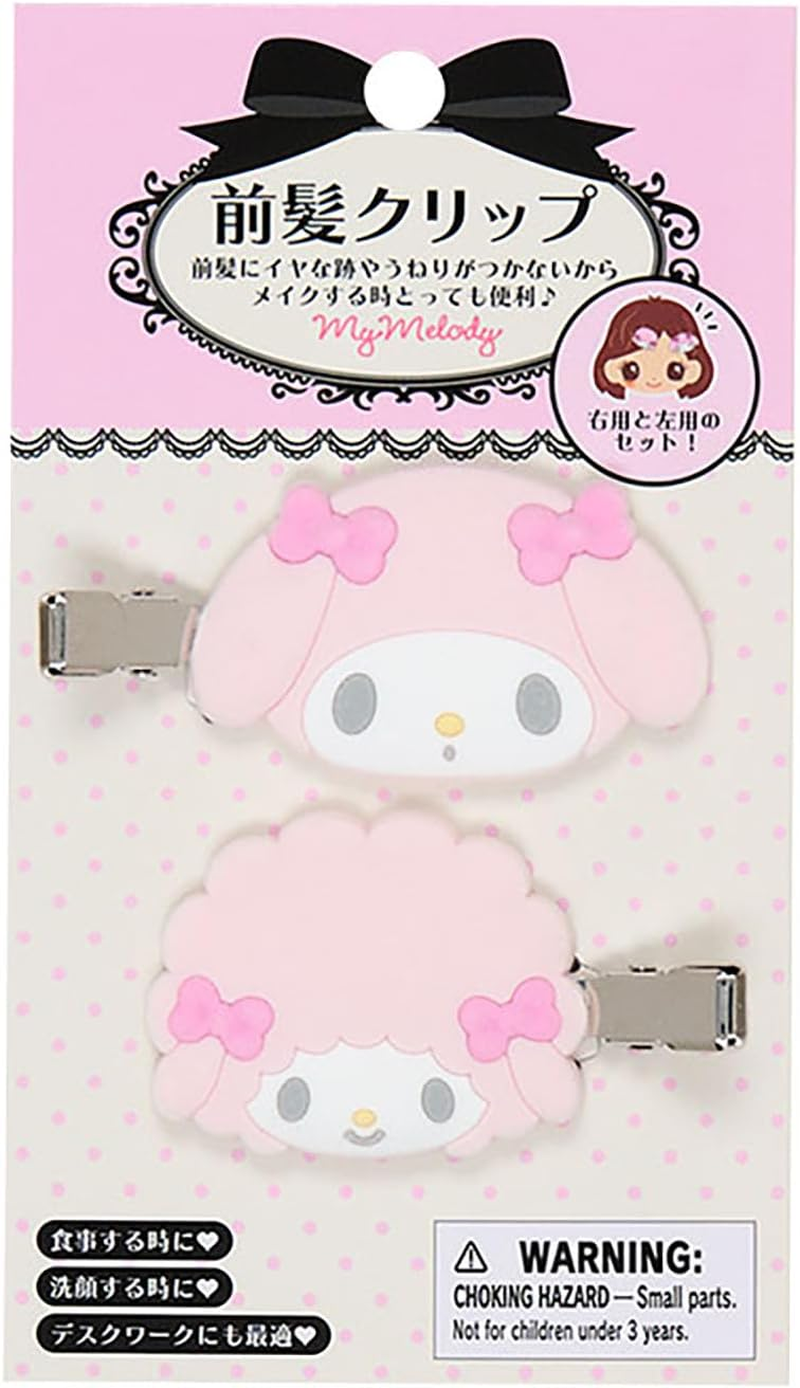 Sanrio 151220 Hello Kitty Bangs Clip, Right-Facing and Left-Facing Set, for Ages 3 and Up - Chromi image number 4