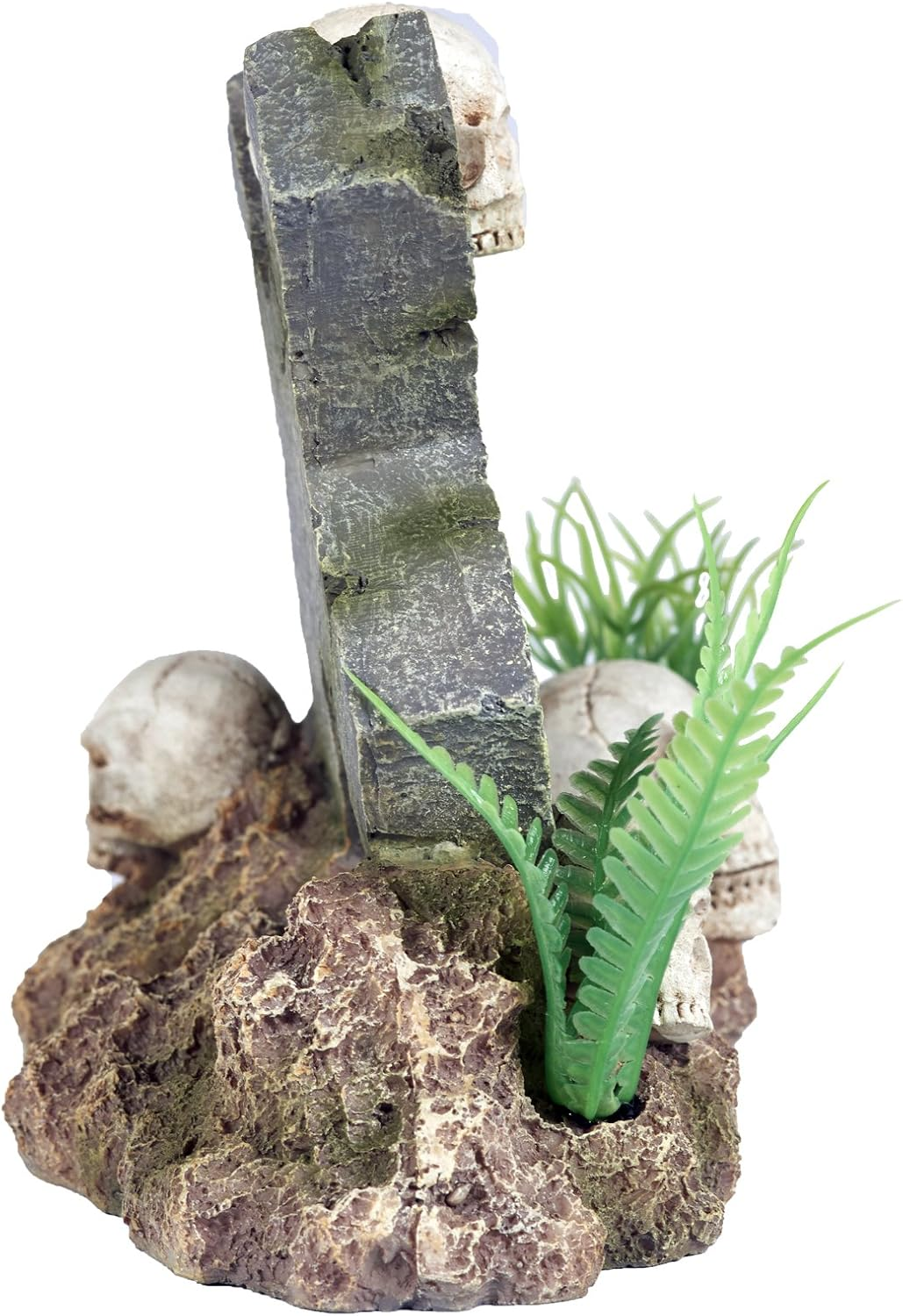 Pet Tings Cross and Skulls Aquatic Ornament - Aquarium Decoration - Vivarium Decoration image number 3