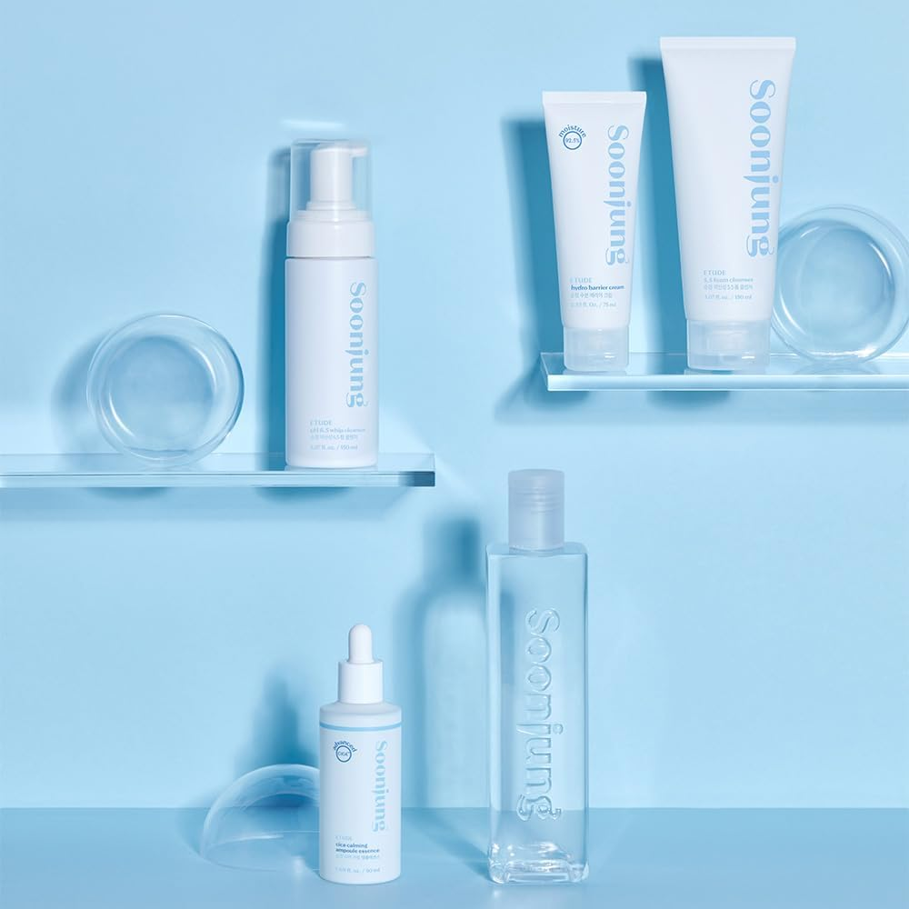 Soonjung 5.5 Foam Cleanser 5.1 Fl. Oz. (150Ml) 23AD | Soft Bubble Hydrating Vegan Facial Cleanser for Sensitive Skin | Fragrance-Free Low-Ph Korean Cleansing Wash | K-Beauty | Vegan image number 1