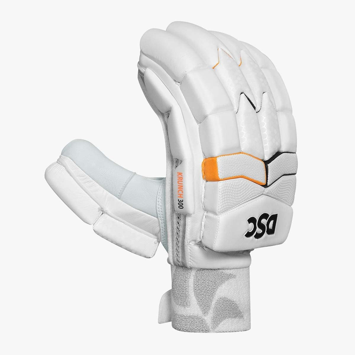 DSC B/Gloves Krunch 300 Youth LH | Softball Batting Gloves -Durable Full Wrap Cage Practice Gloves - Reinforced Wrist + Heavy Duty Leather