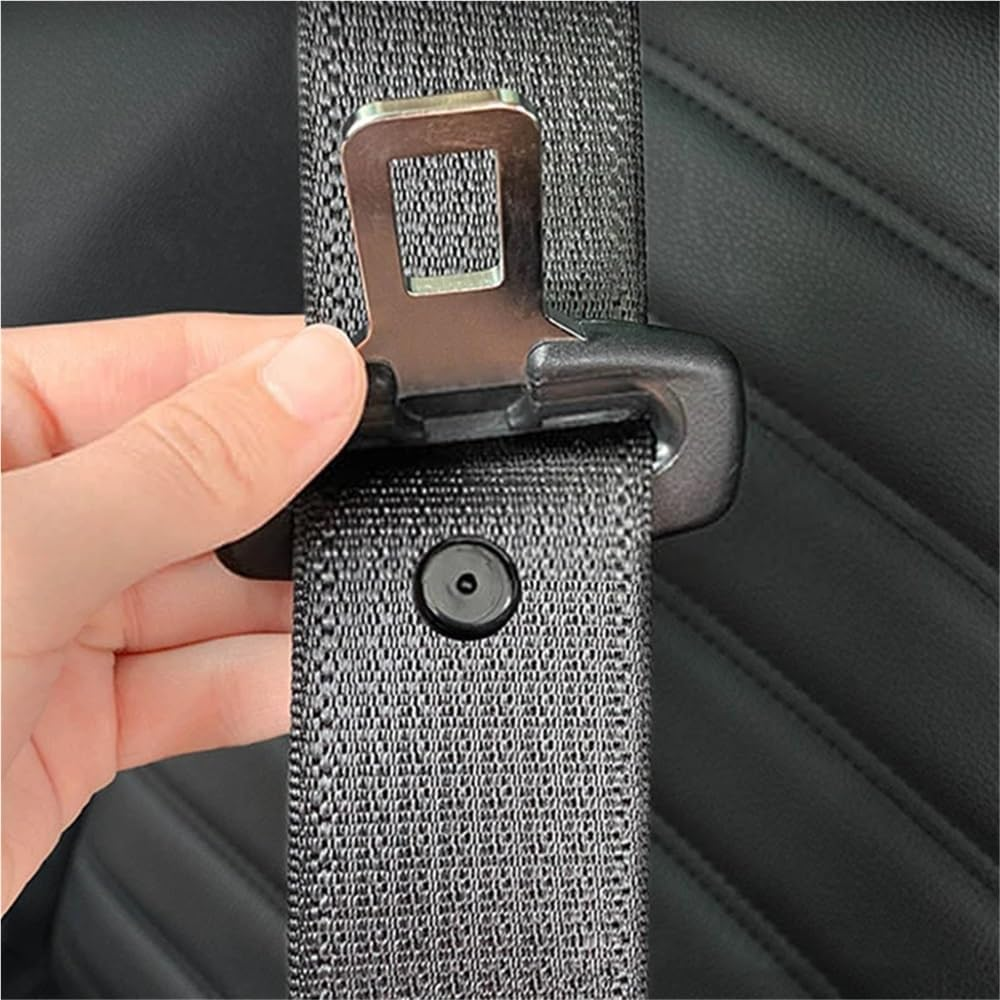 HDVCRNBAVW 10 PCS Car Safety Seatbelt Stopper Buckle Auto Seat Belt Spacing Limit Stop Plastic Anti-Slip Button Retainer Rivet Stud Clips Fasteners and Clips image number 3