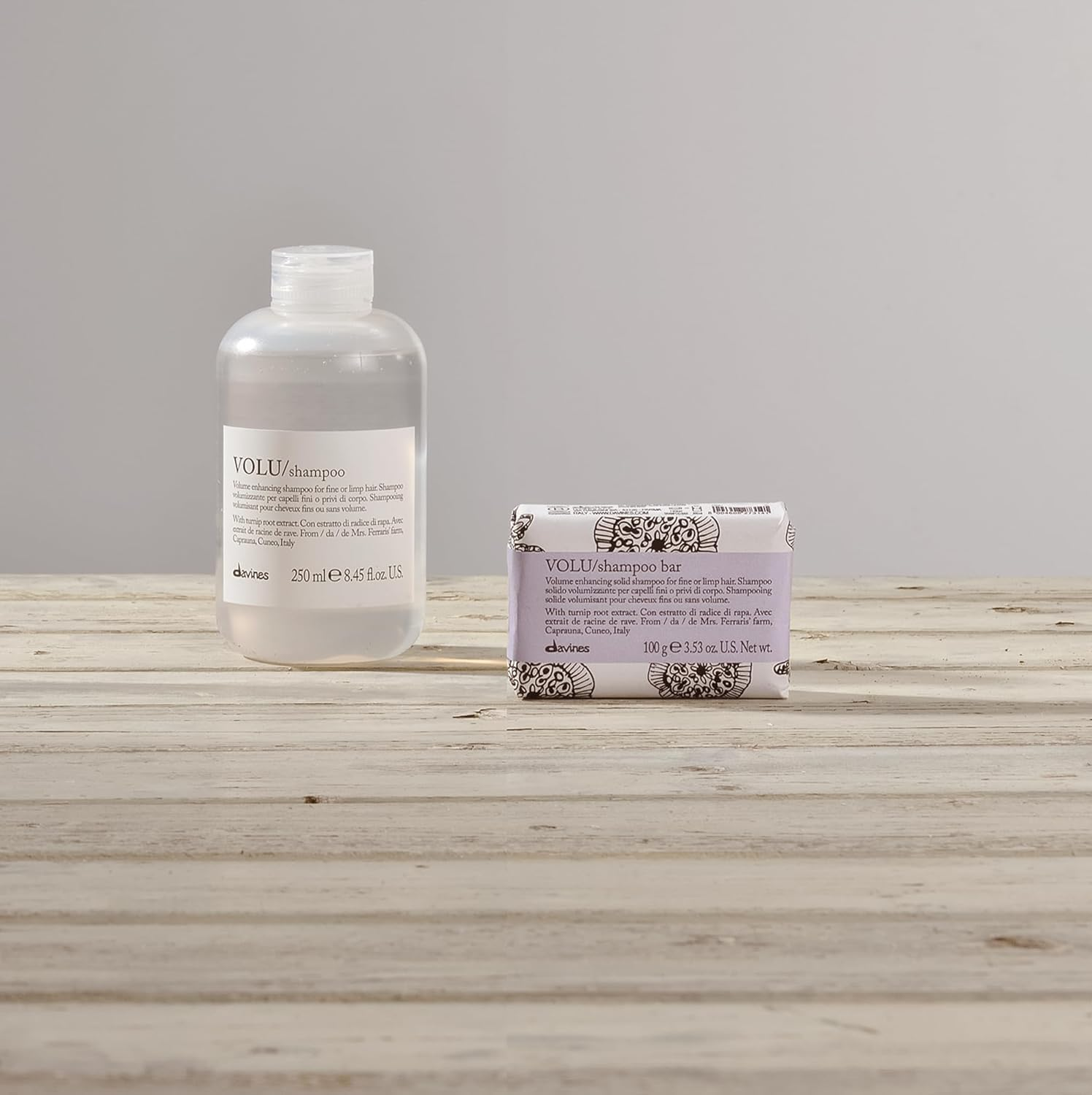 Davines VOLU Shampoo Bar, 100 G. image number 2