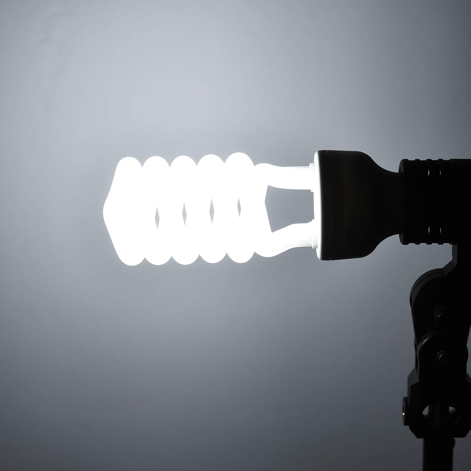 Spiral Fluorescent Light Bulb 45W 5500K Daylight E27 so Et Energy Saving for Studio Photography Video Lig Ng 220V image number 6