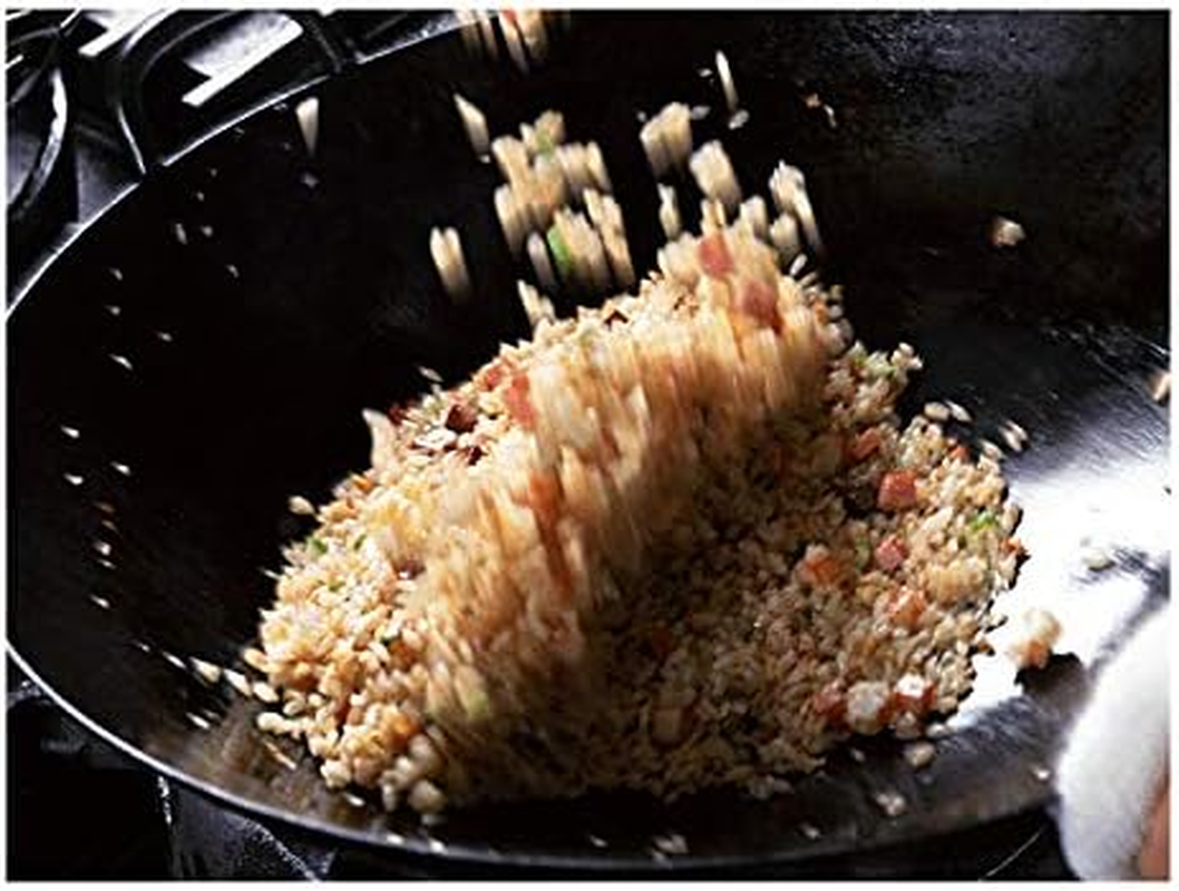 Yamada 1700210 Iron Hammered Wok, 22.4 Inches (57 Cm) image number 5