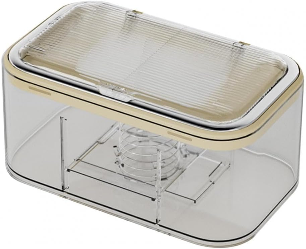 Wall-Mounted Wet Wipes Holder Wall Mounted Wet Wipes Dispenser Box with Capacity Easyopen Spring Plate Multifunctional B image number 1